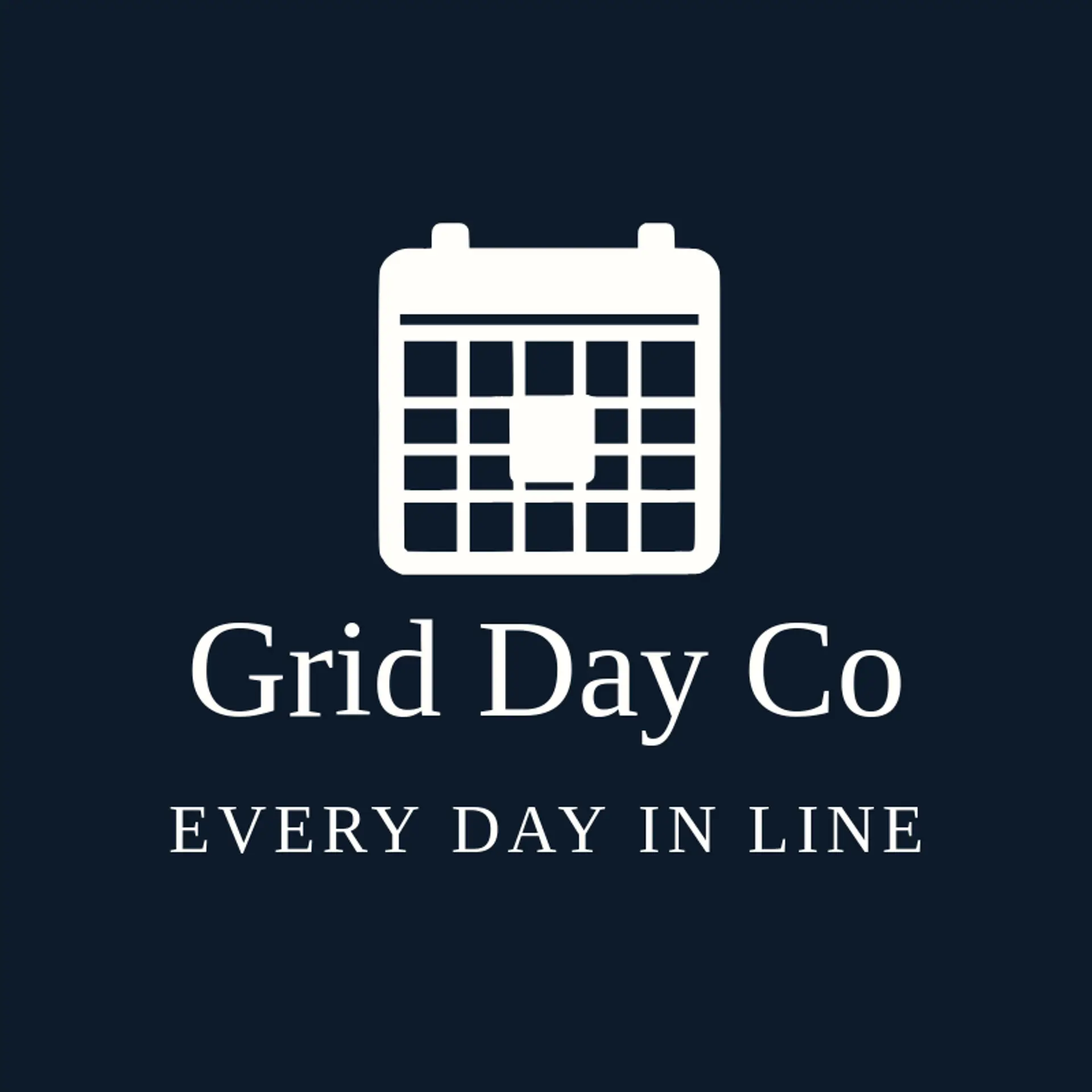 Grid Day Co logo for calendar