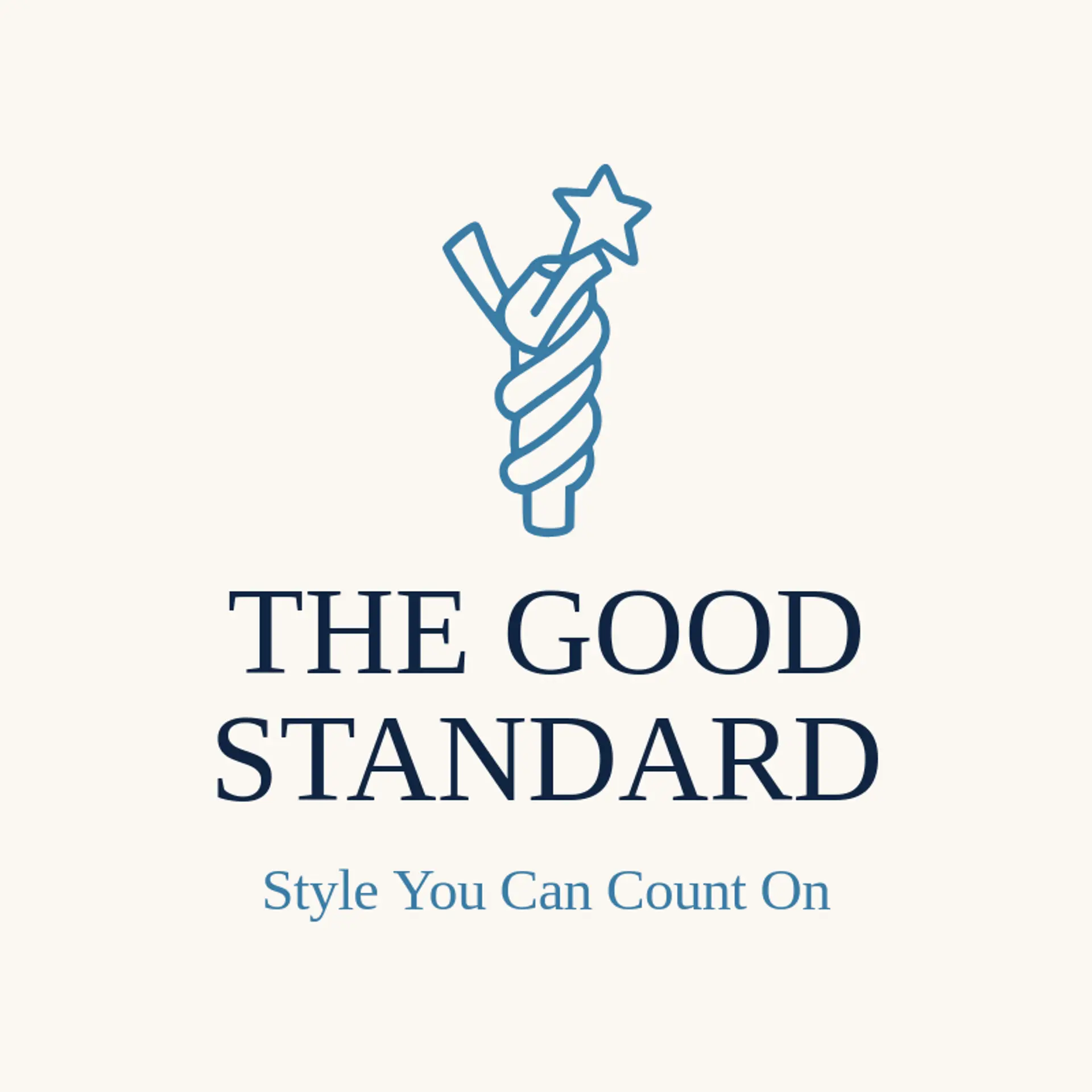 The Good Standard logo for barber pole