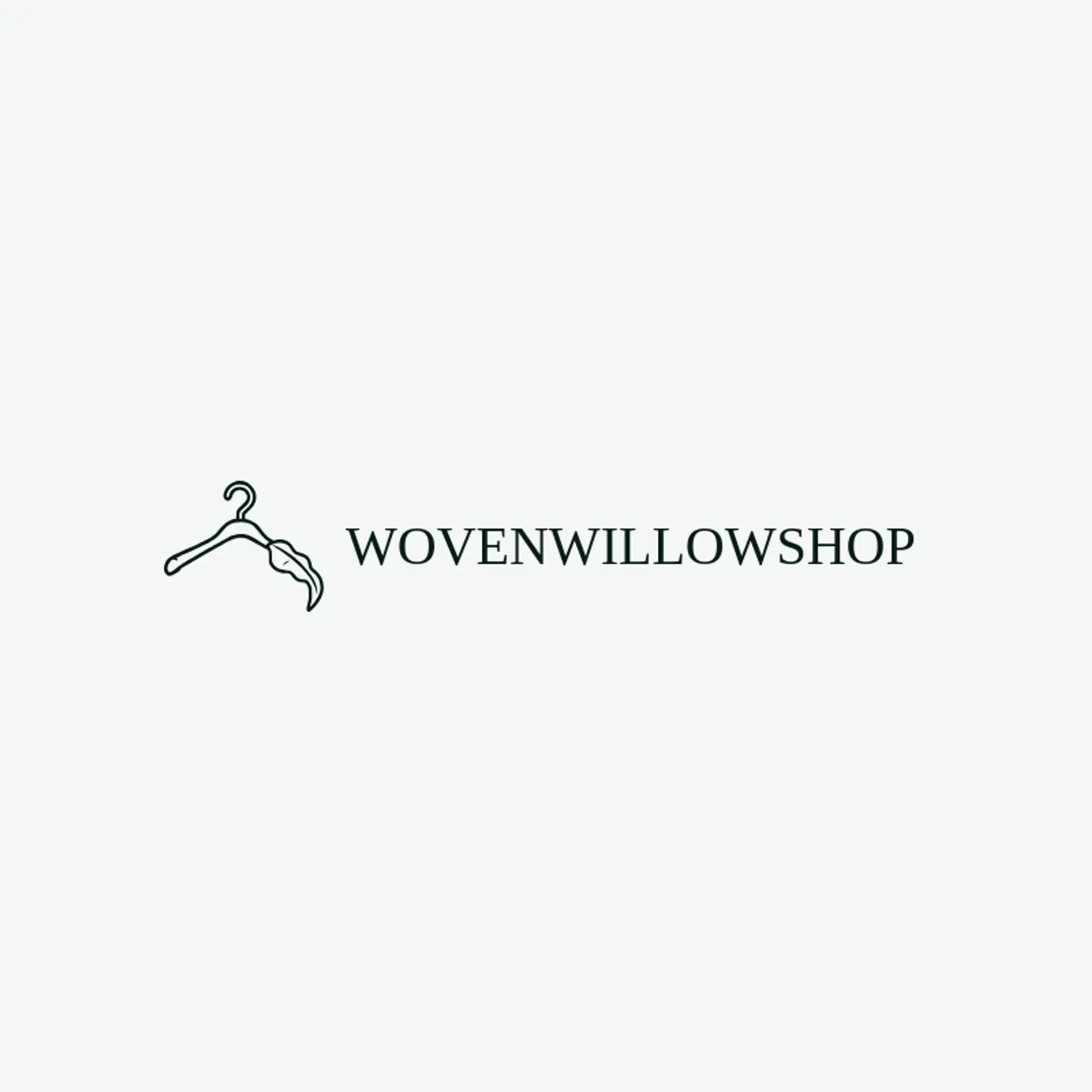 Woven Willow Shop logo for hanger