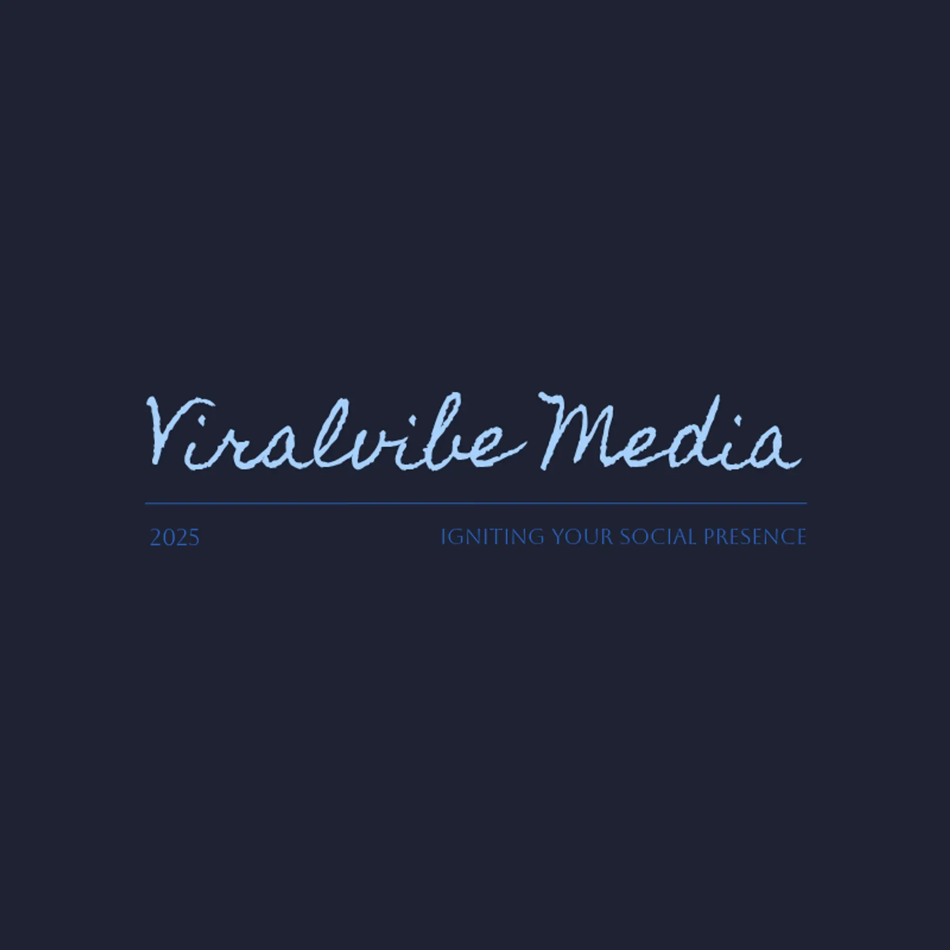 ViralVibe Media logo for social media marketing