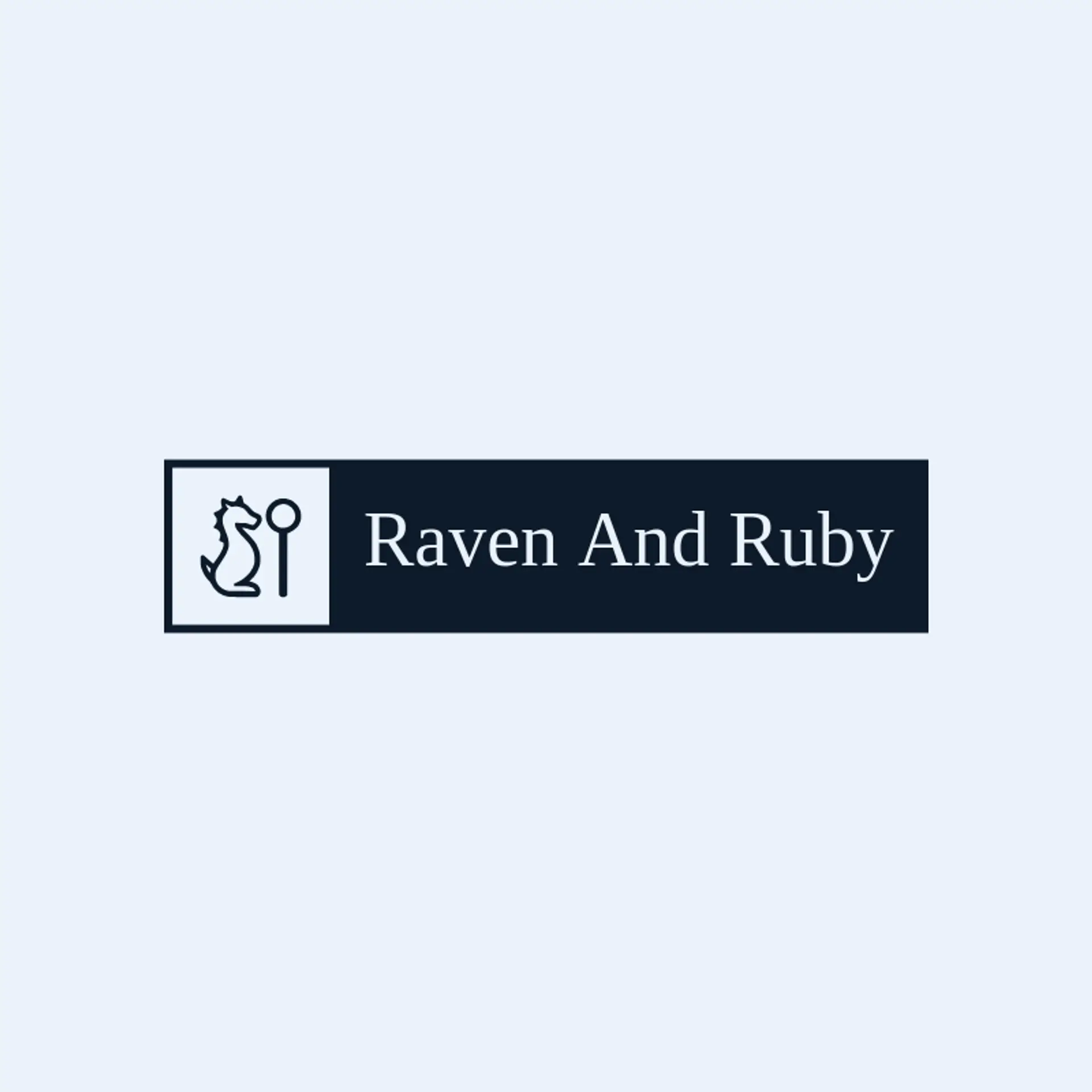 Raven And Ruby logo for wizard