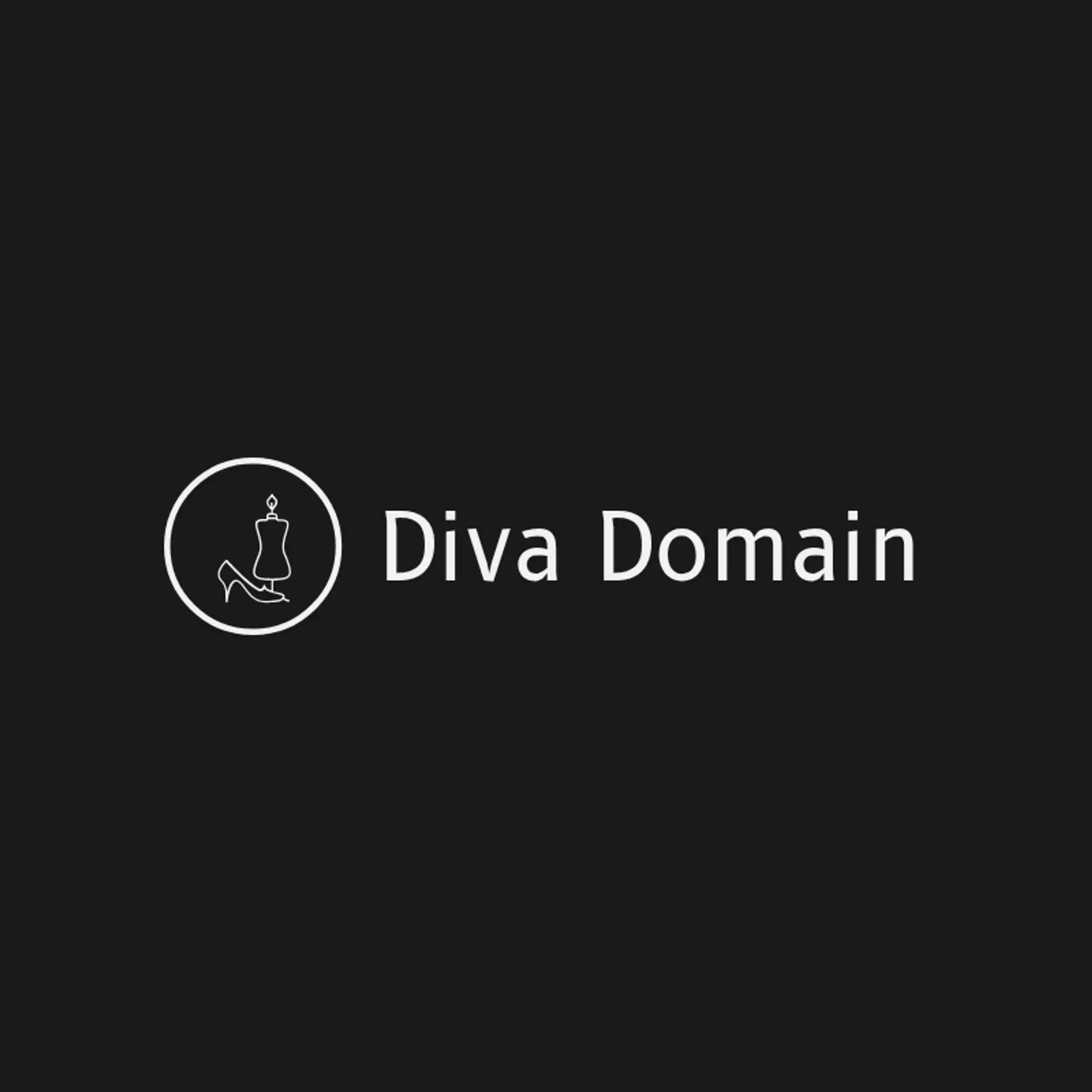 Diva Domain logo for designer fashion