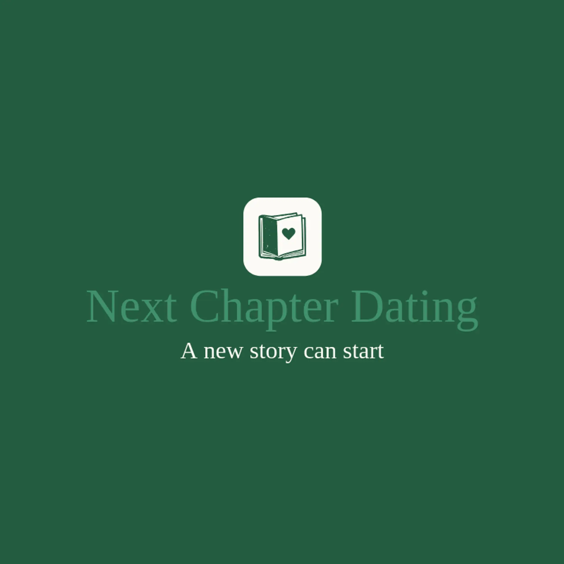 Next Chapter Dating logo for dating app