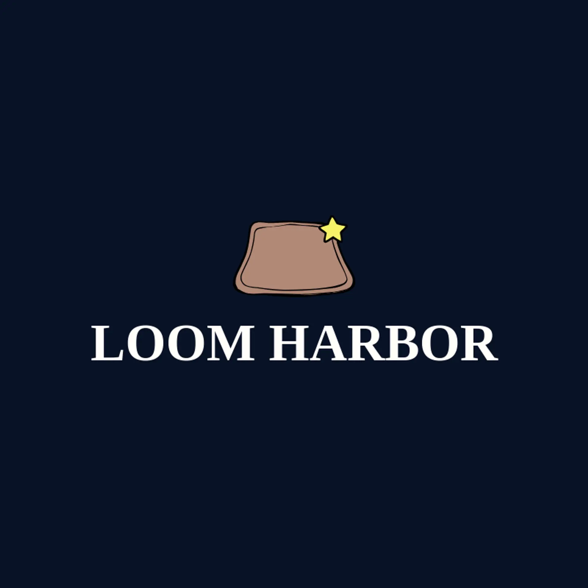 Loom Harbor logo for carpet