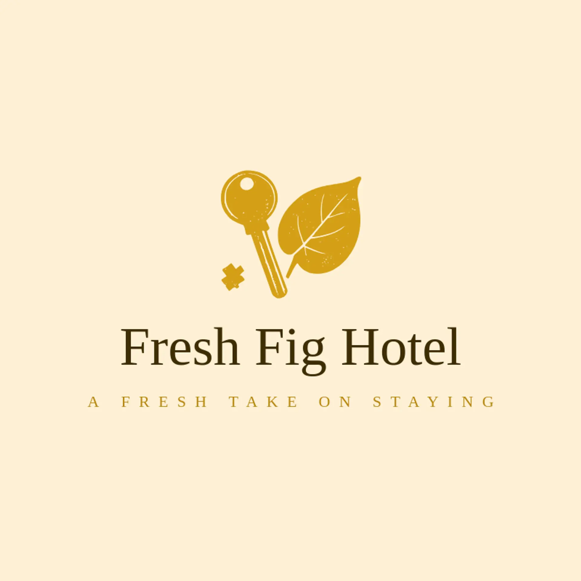 Fresh Fig Hotel logo for hospitality