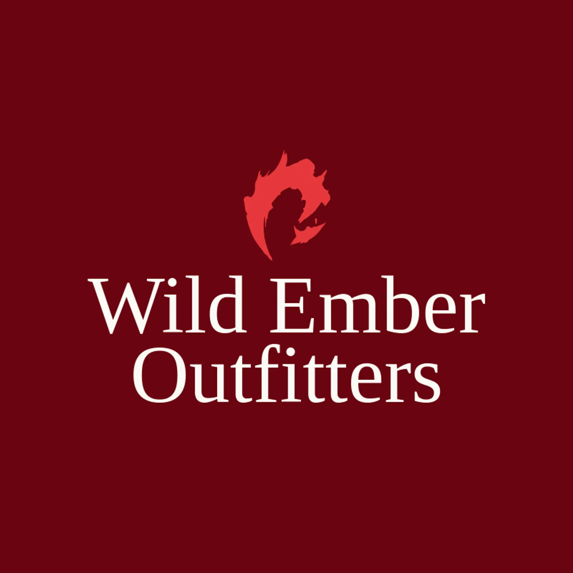 Wild Ember Outfitters logo for claw