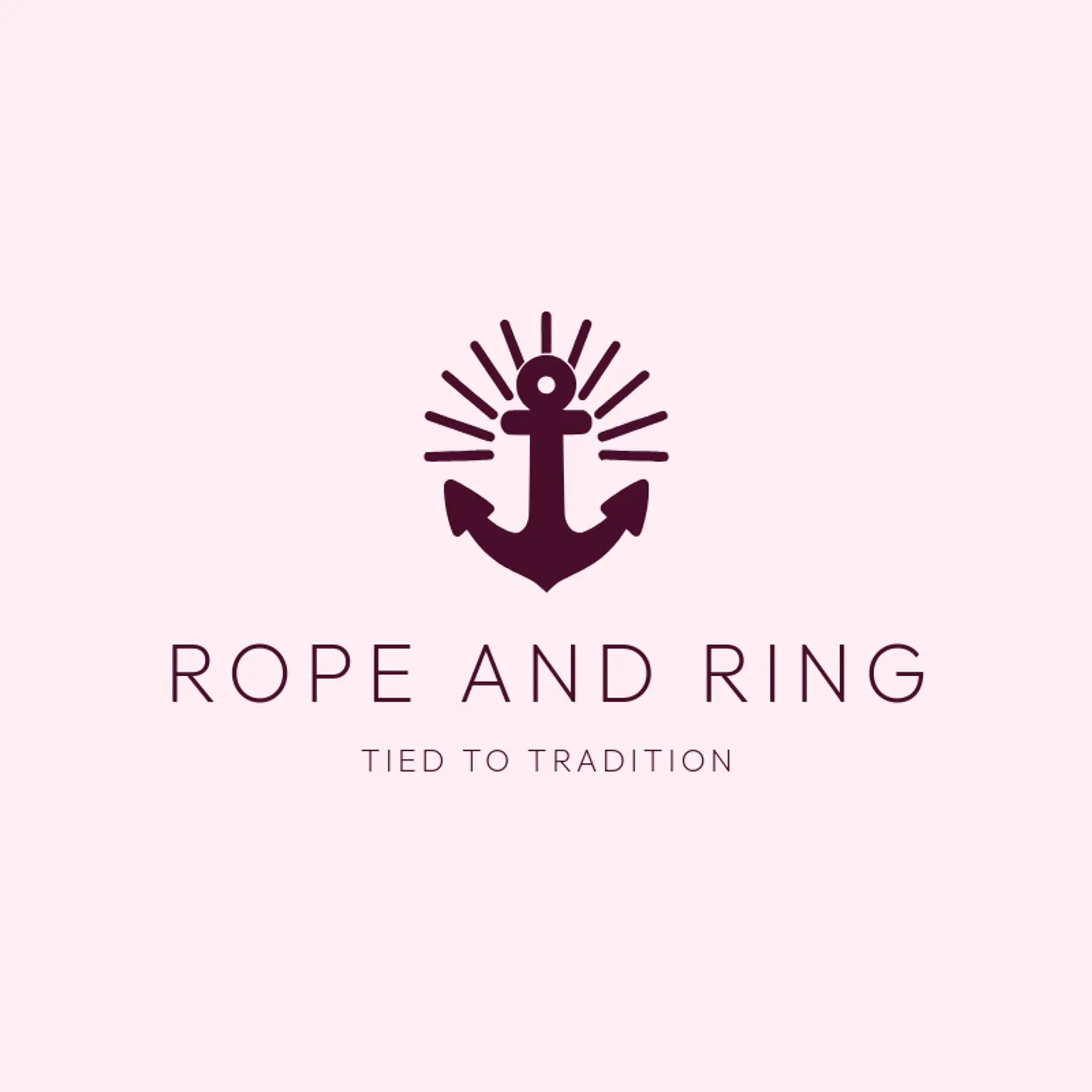 Rope and Ring logo for anchor