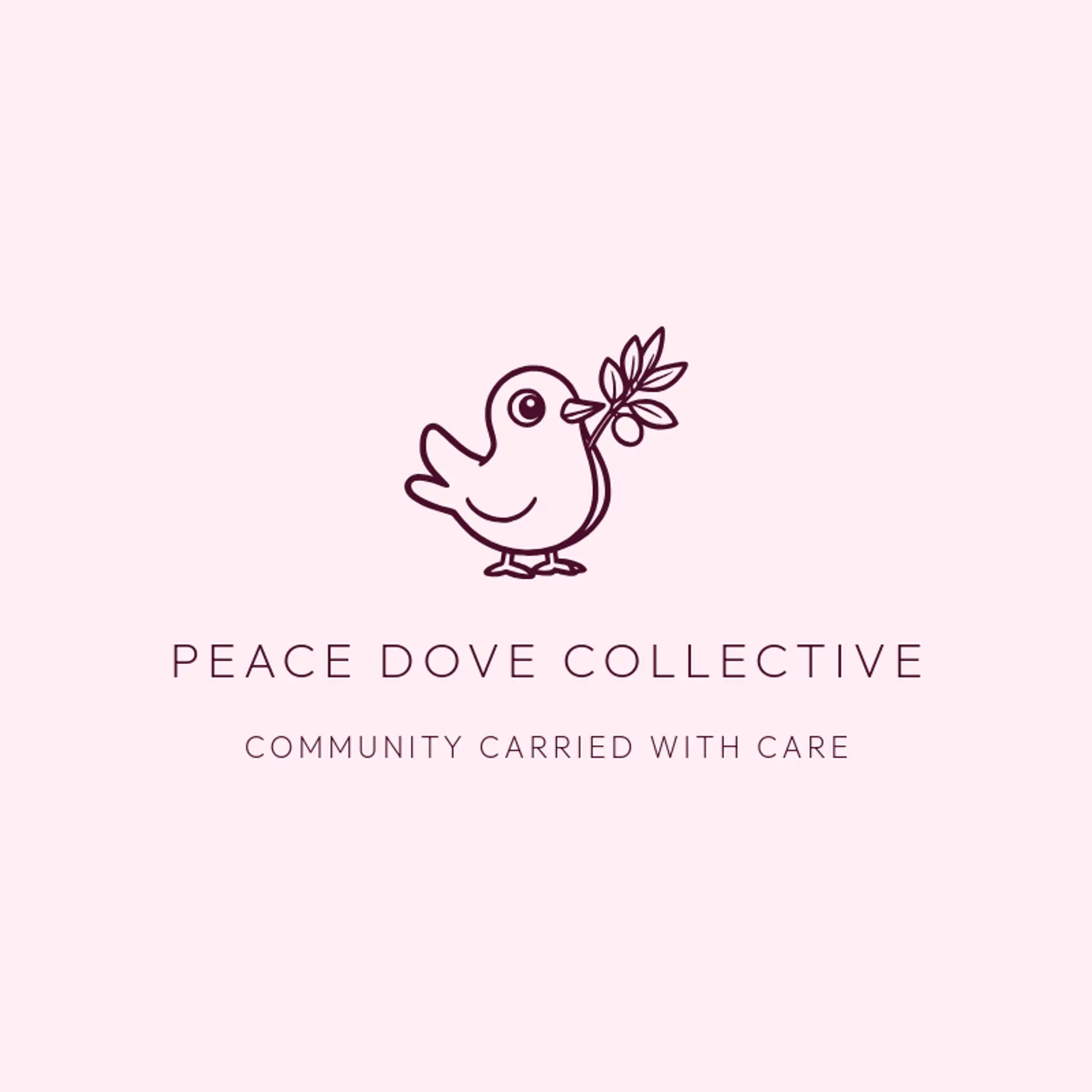 Peace Dove Collective logo for jewish