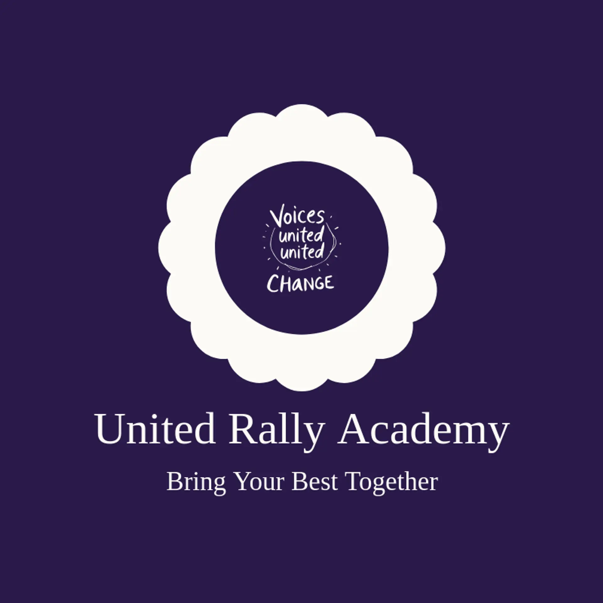 United Rally Academy logo for united