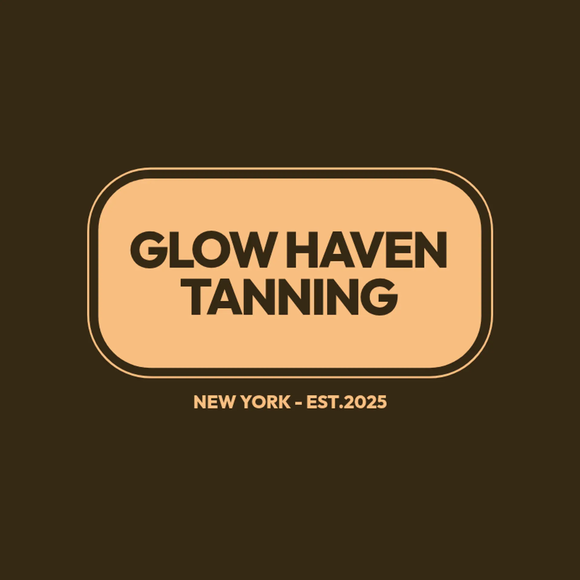 Golden Glow Studios logo for tanning salon