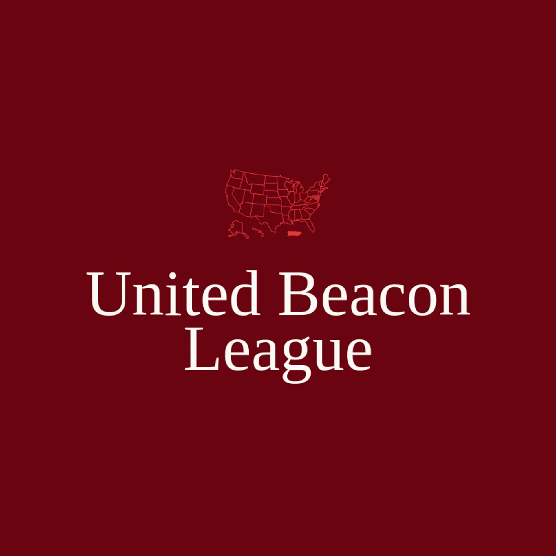 United Beacon League logo for united