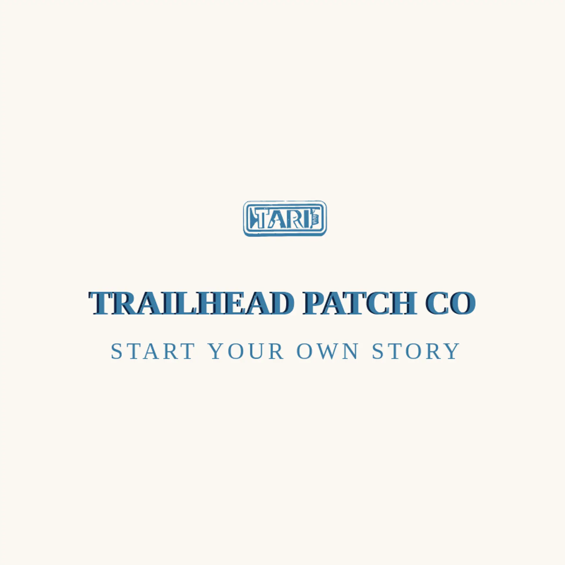 Trailhead Patch Co logo for patch