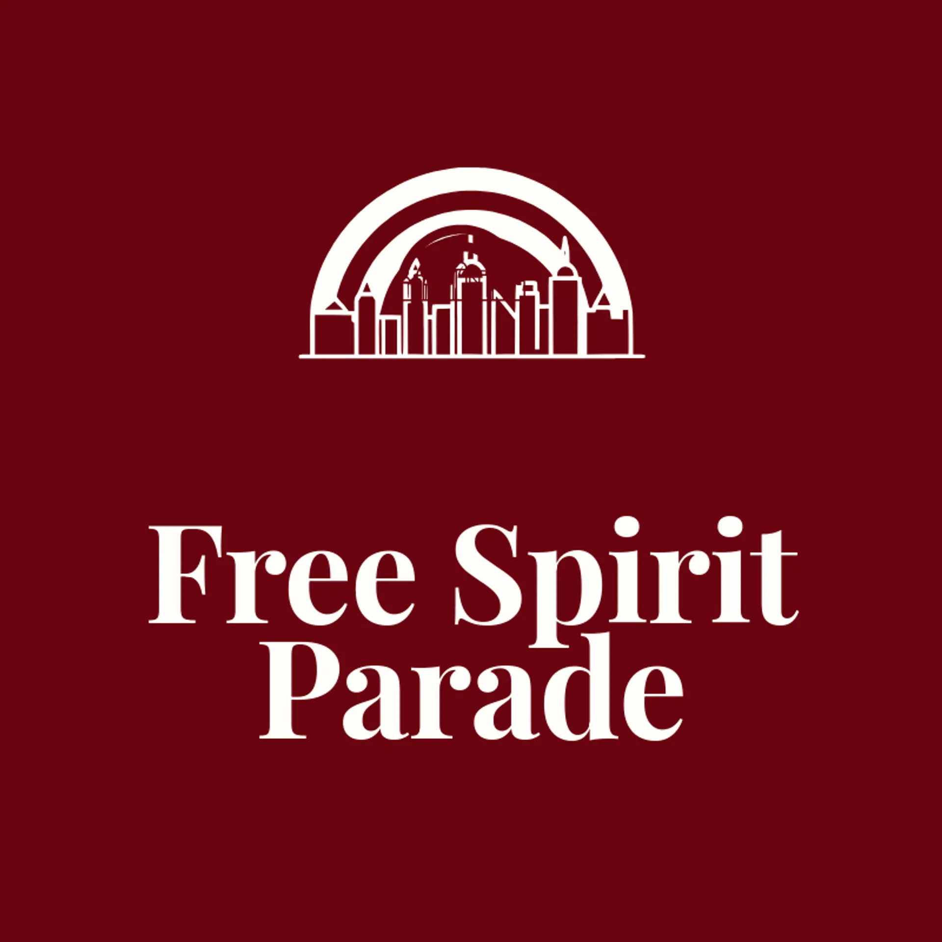 Free Spirit Parade logo for pride