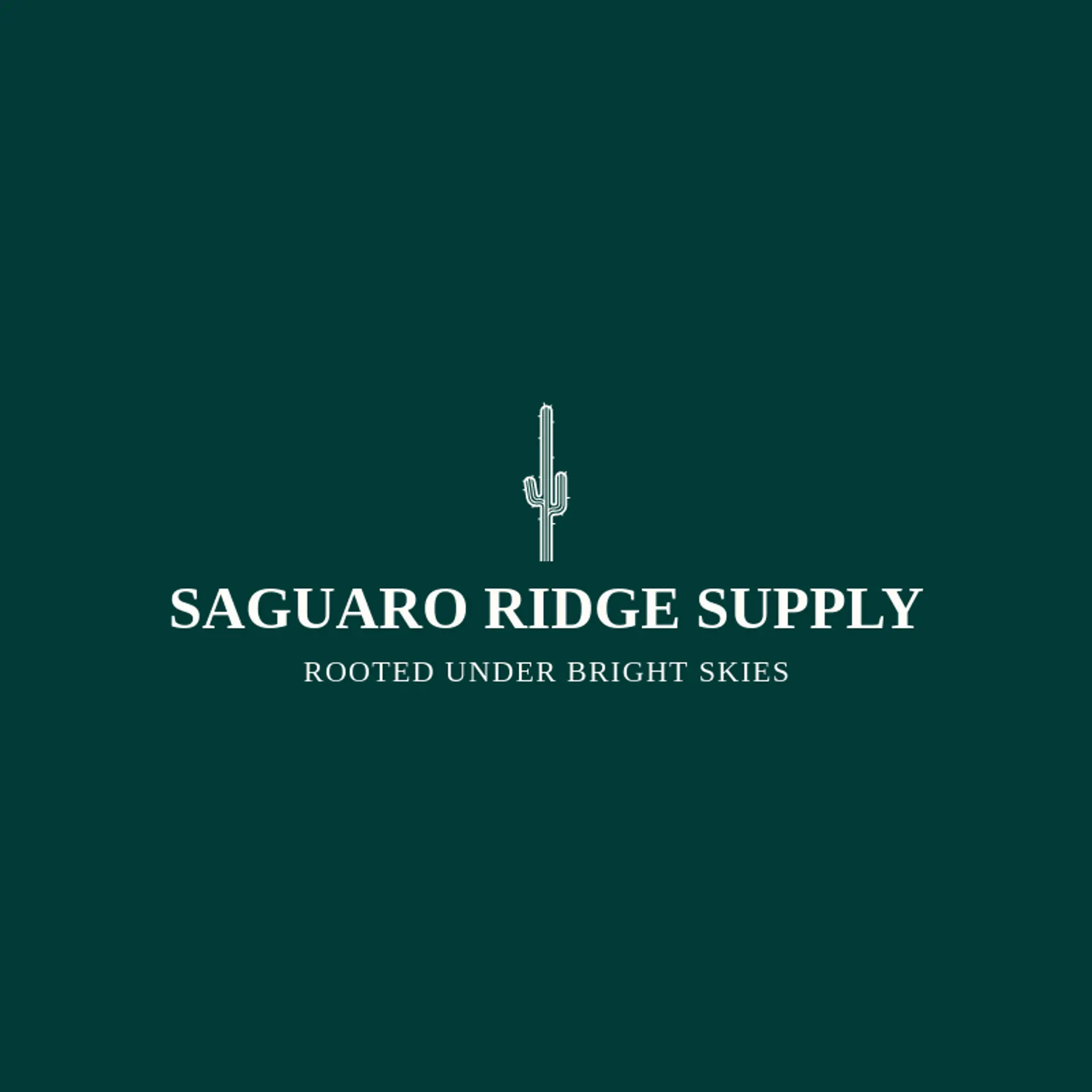 Saguaro Ridge Supply logo for arizona