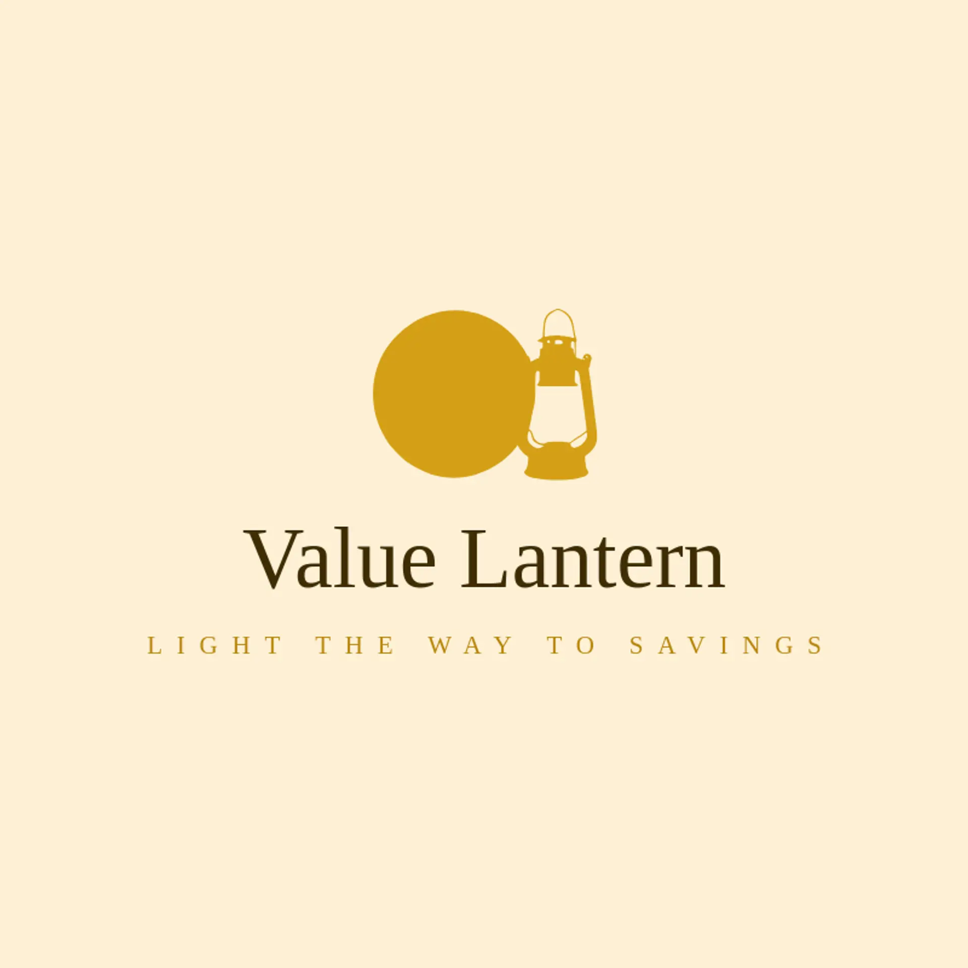 Value Lantern logo for discount