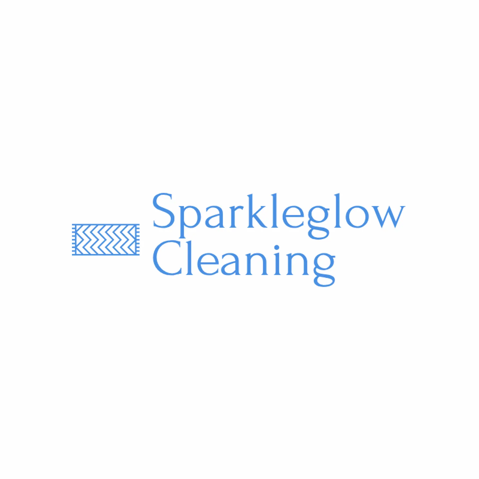 SparkleGlow Cleaning logo for carpet cleaning