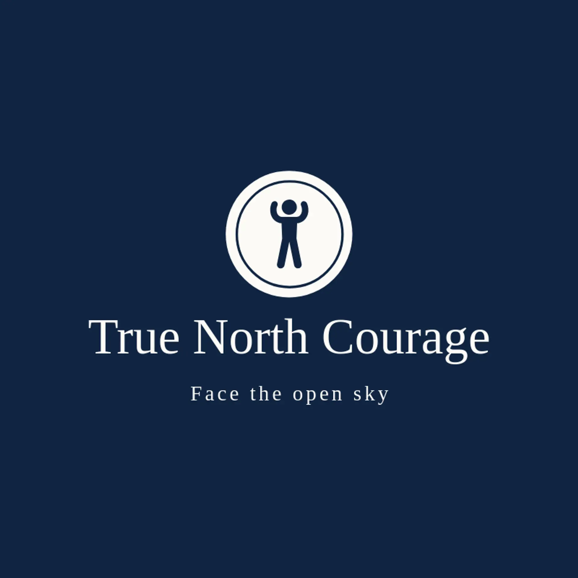 True North Courage logo for brave