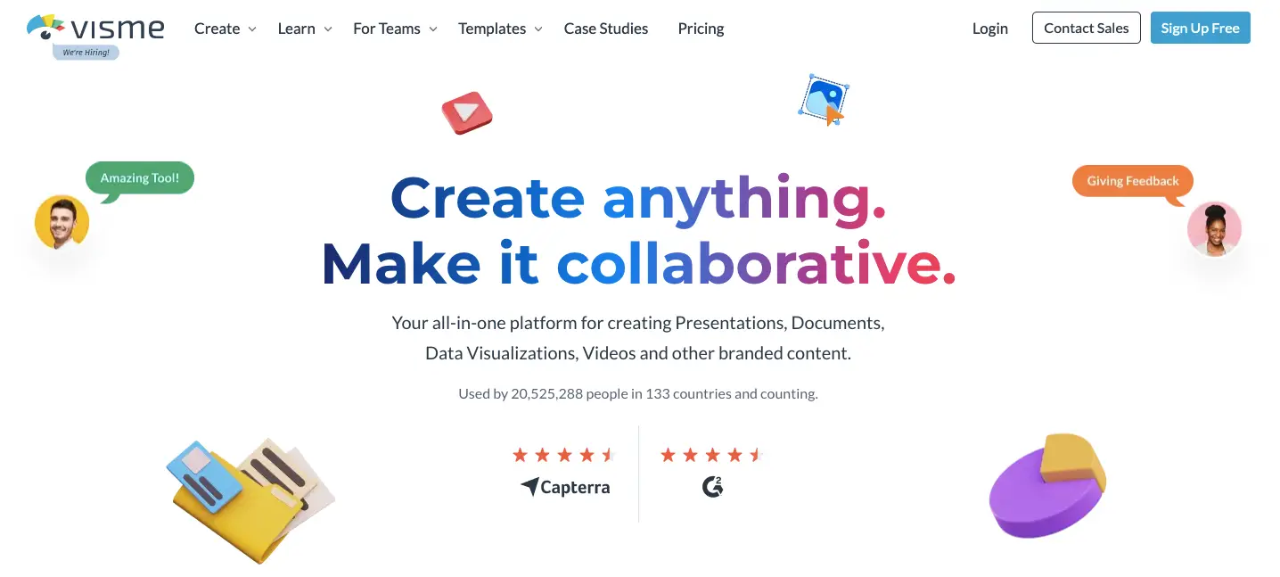 Visme invoice templates