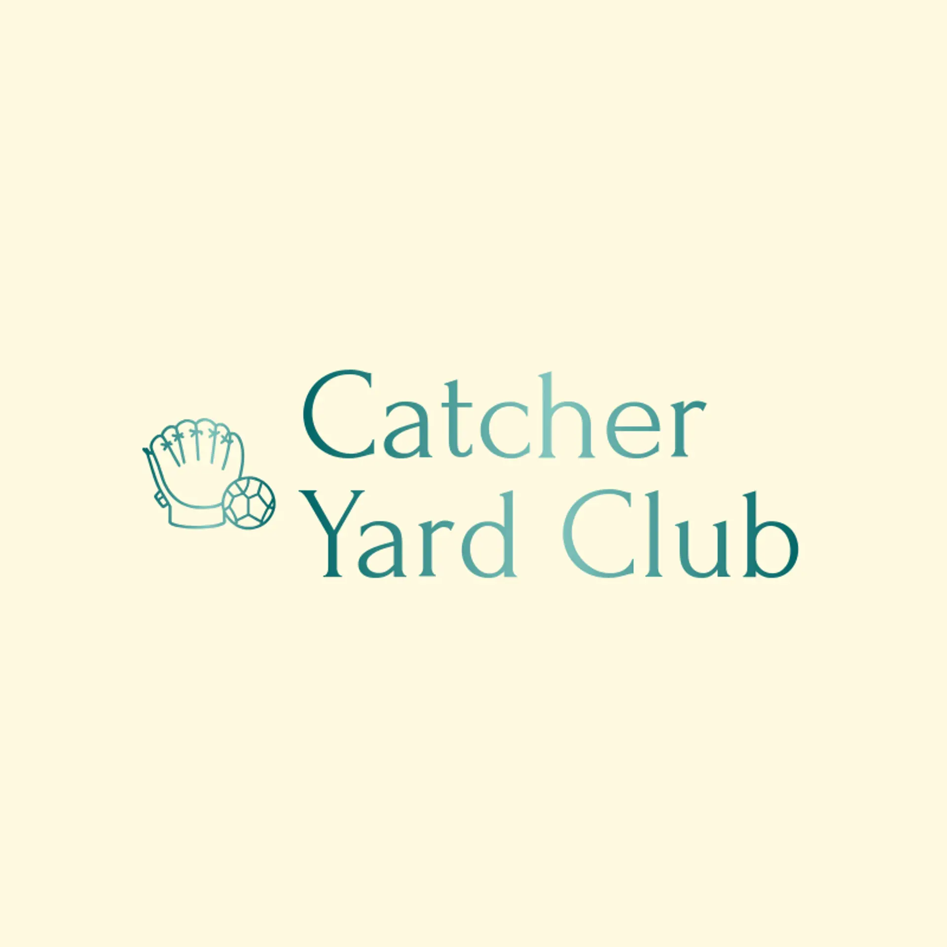 Catcher Yard Club logo for wiffleball