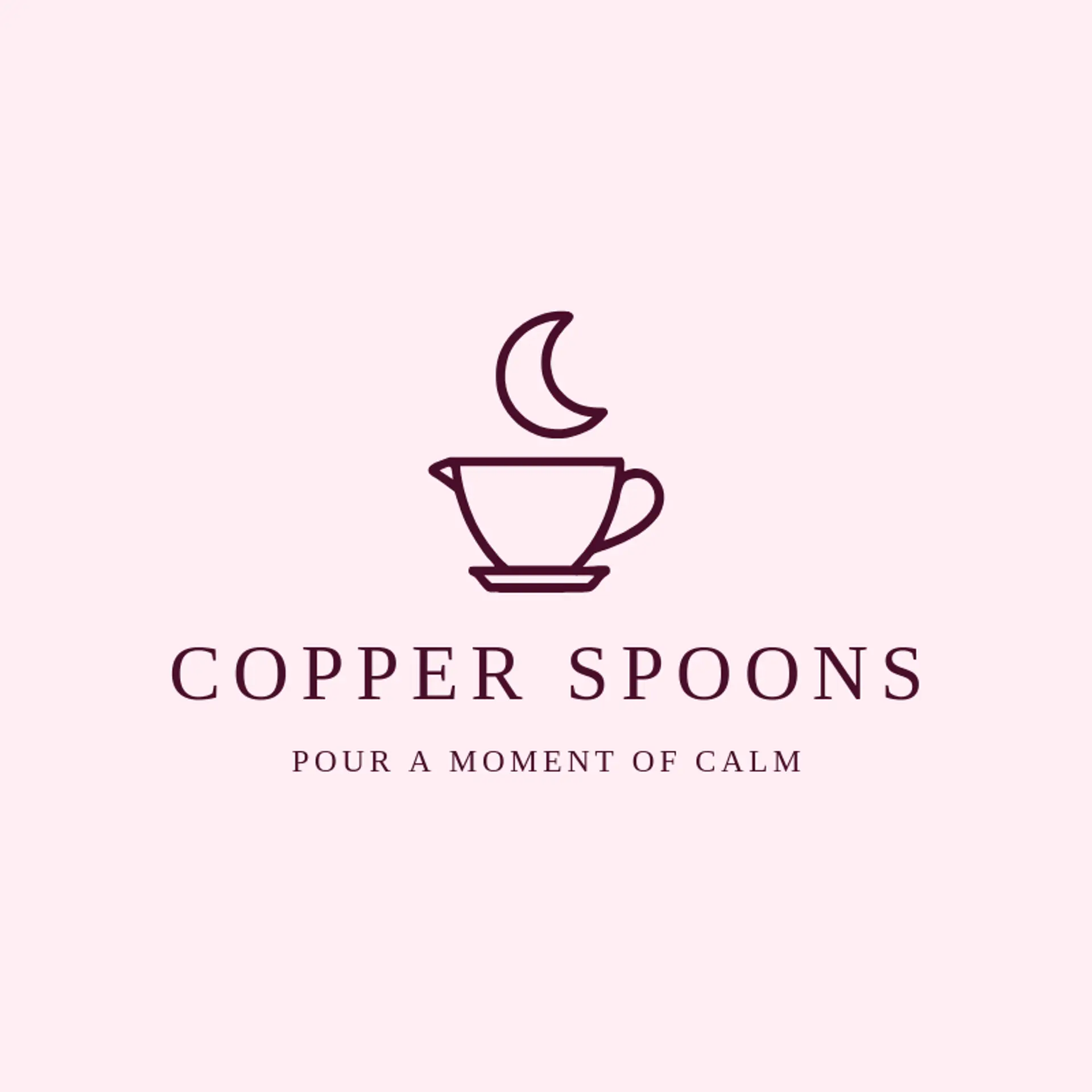Copper Spoons logo for chai