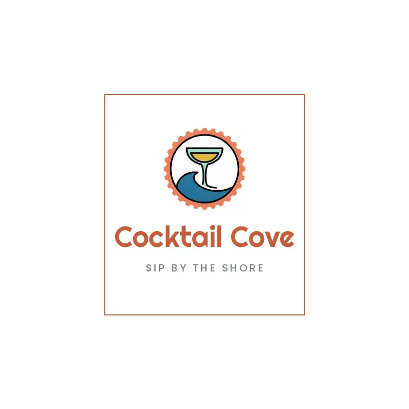 The bar name Cocktail Cove as a branded logo in a retro style