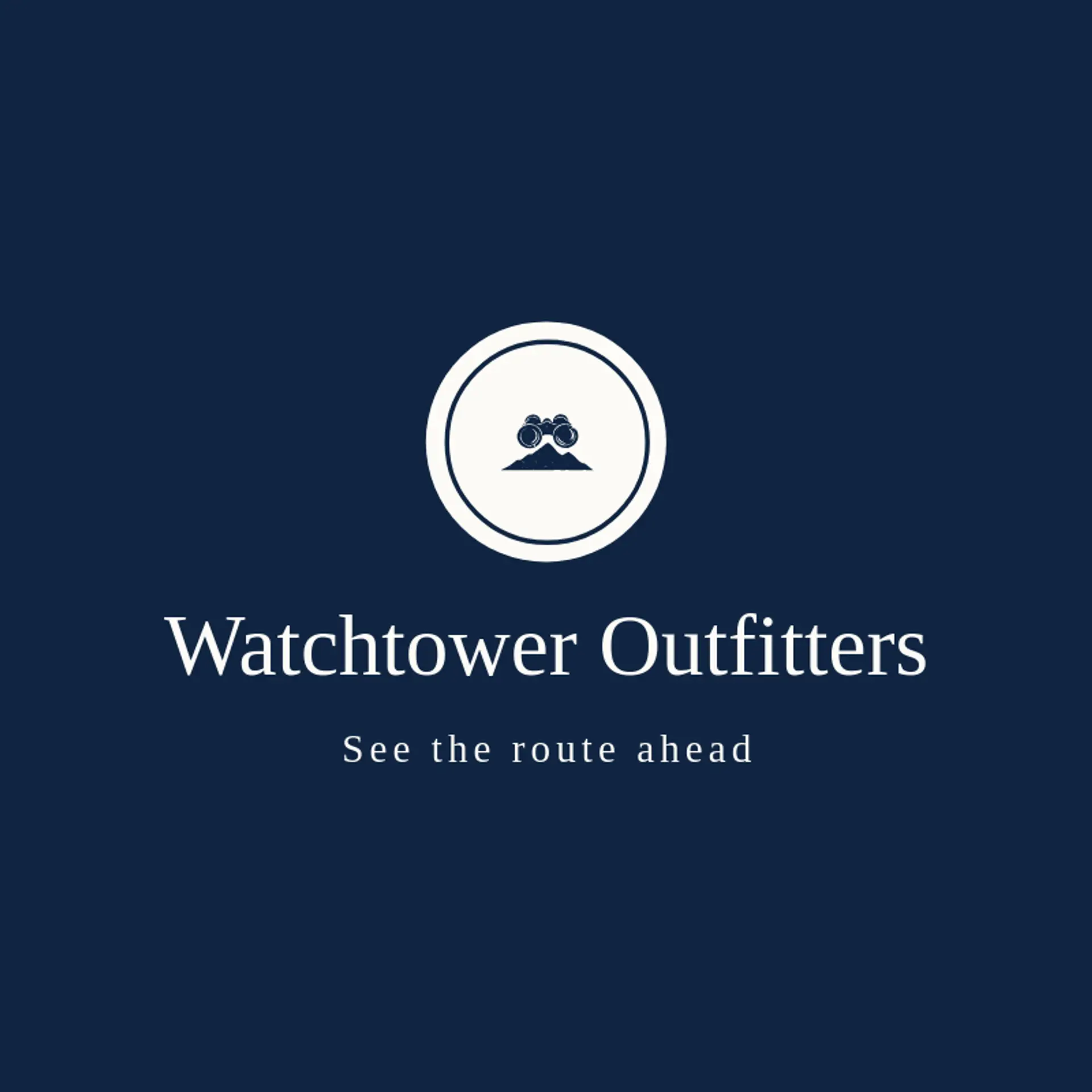 Watchtower Outfitters logo for tactical