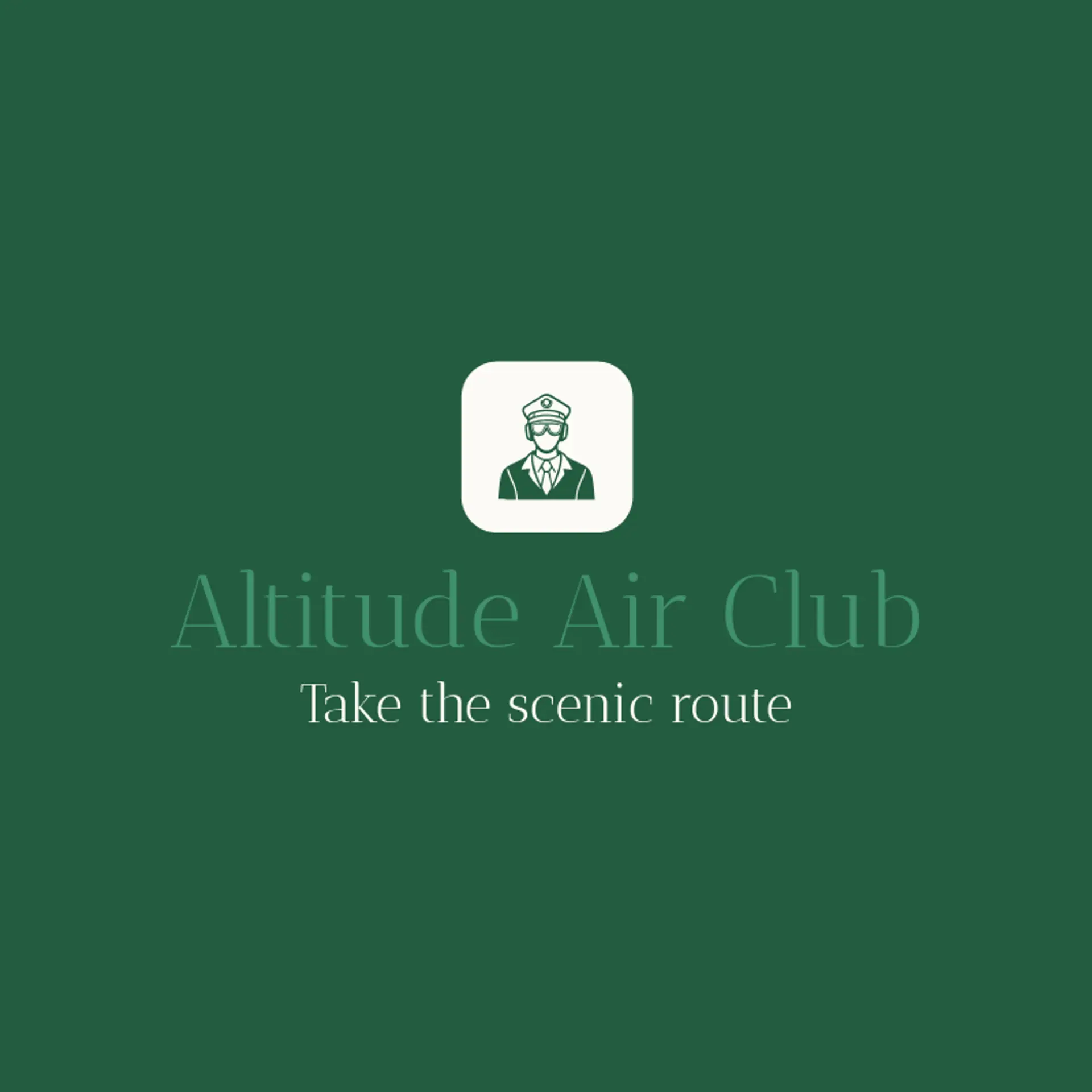 Altitude Air Club logo for pilot
