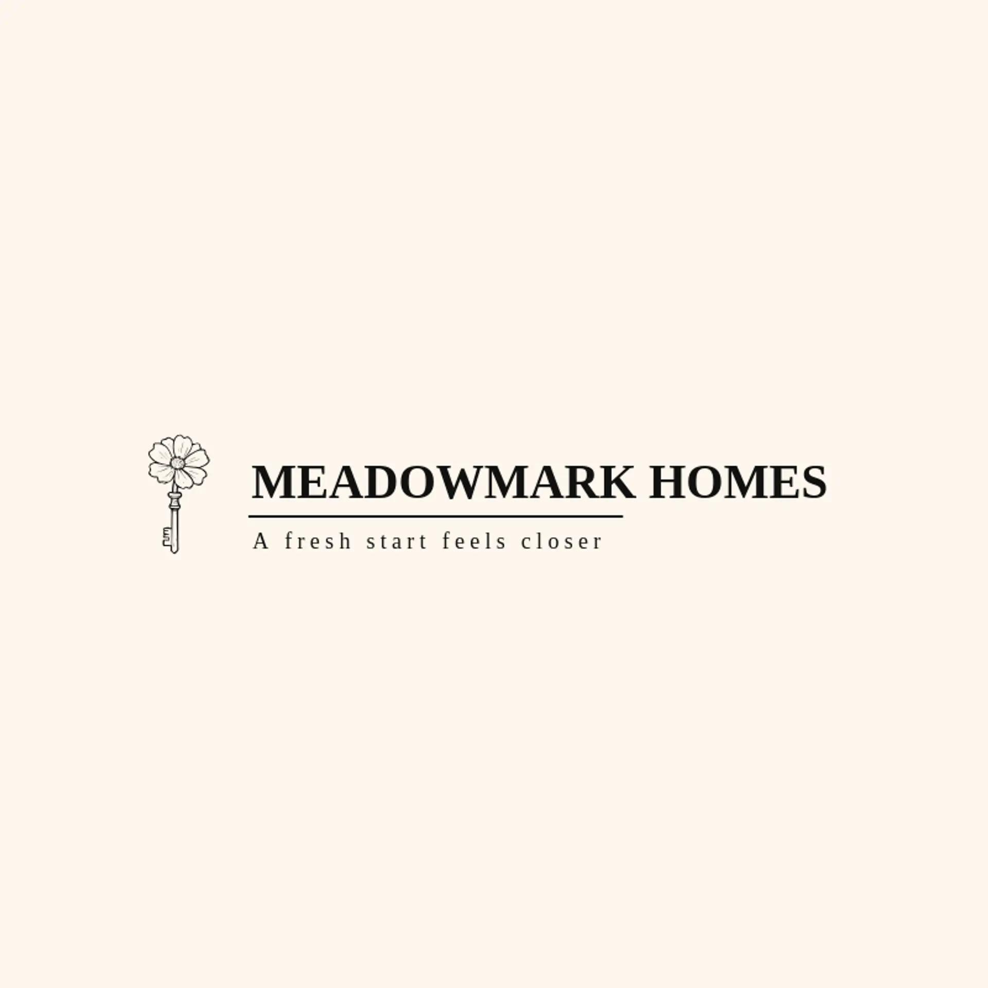 Meadowmark Homes logo for real estate agent