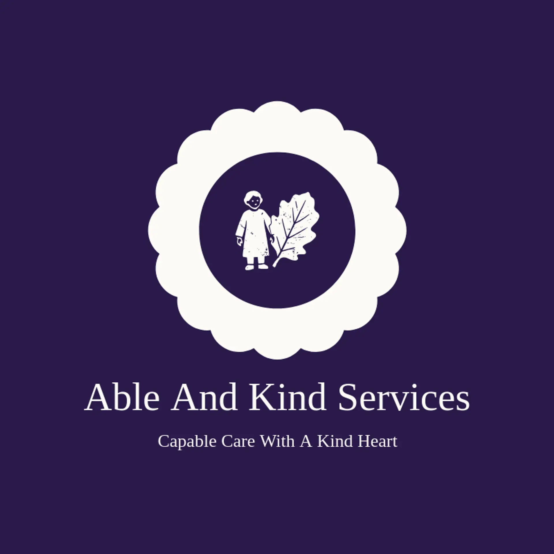 Able and Kind Services logo for caregiver