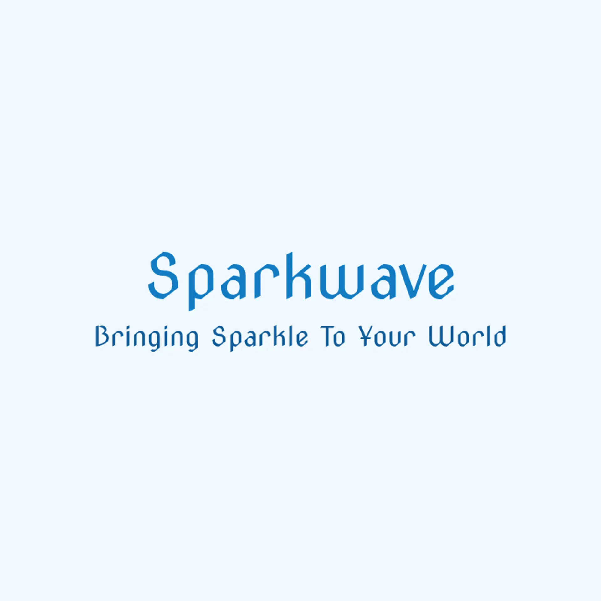 SparkWave logo for cleaning
