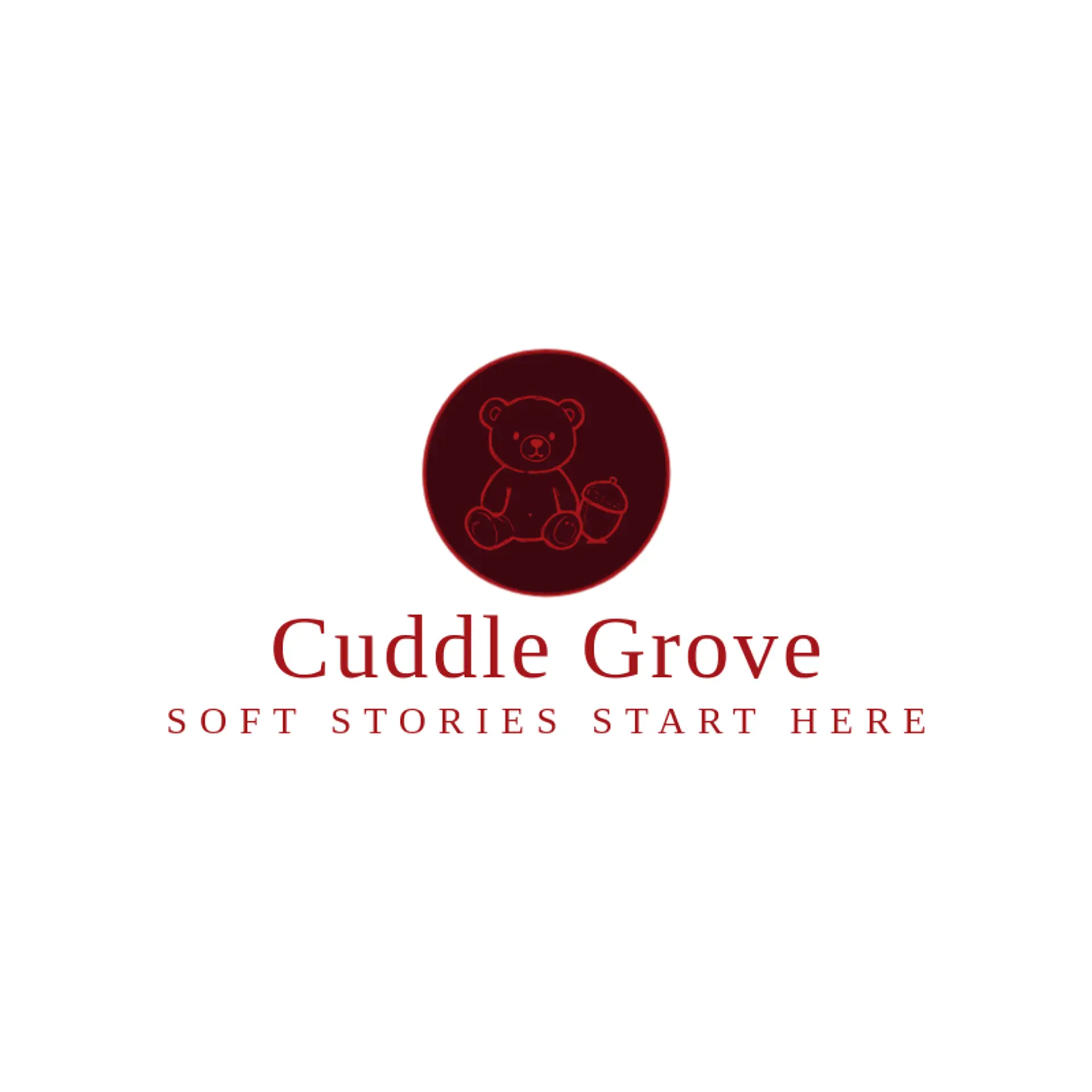 Cuddle Grove logo for teddy bear
