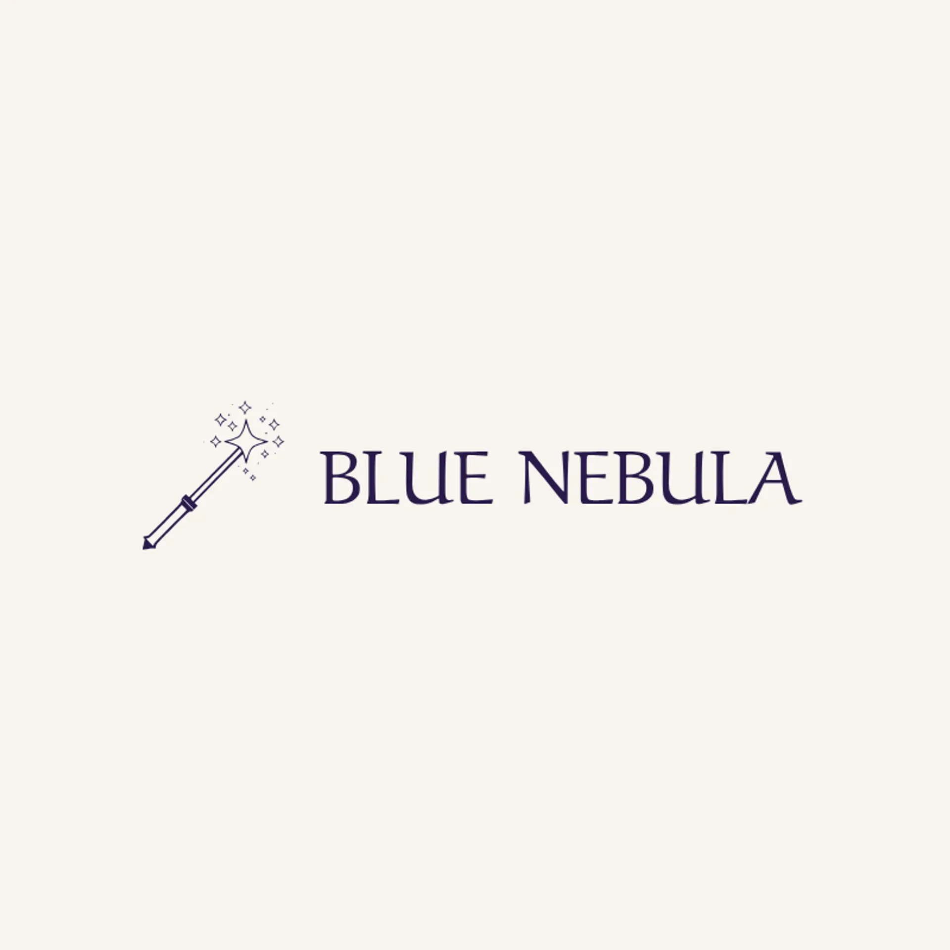 Blue Nebula logo for stars
