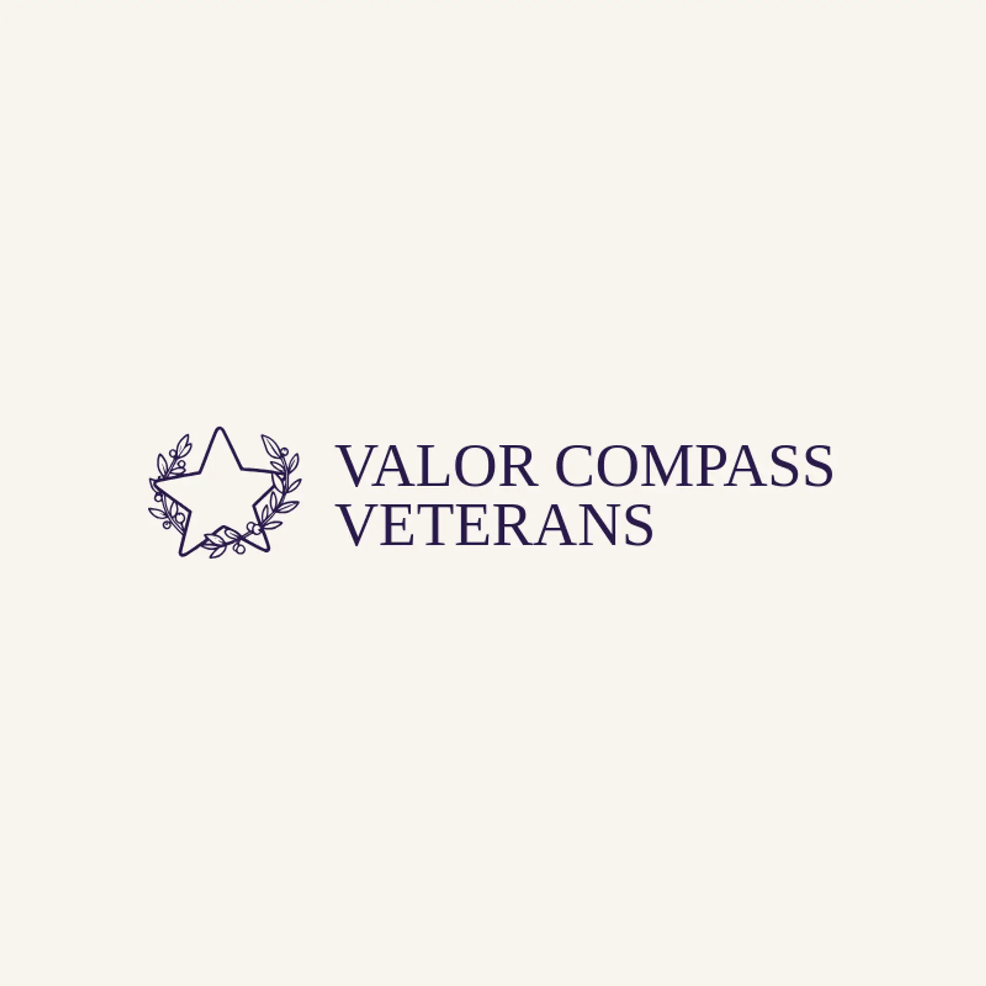 Valor Compass Veterans logo for veteran