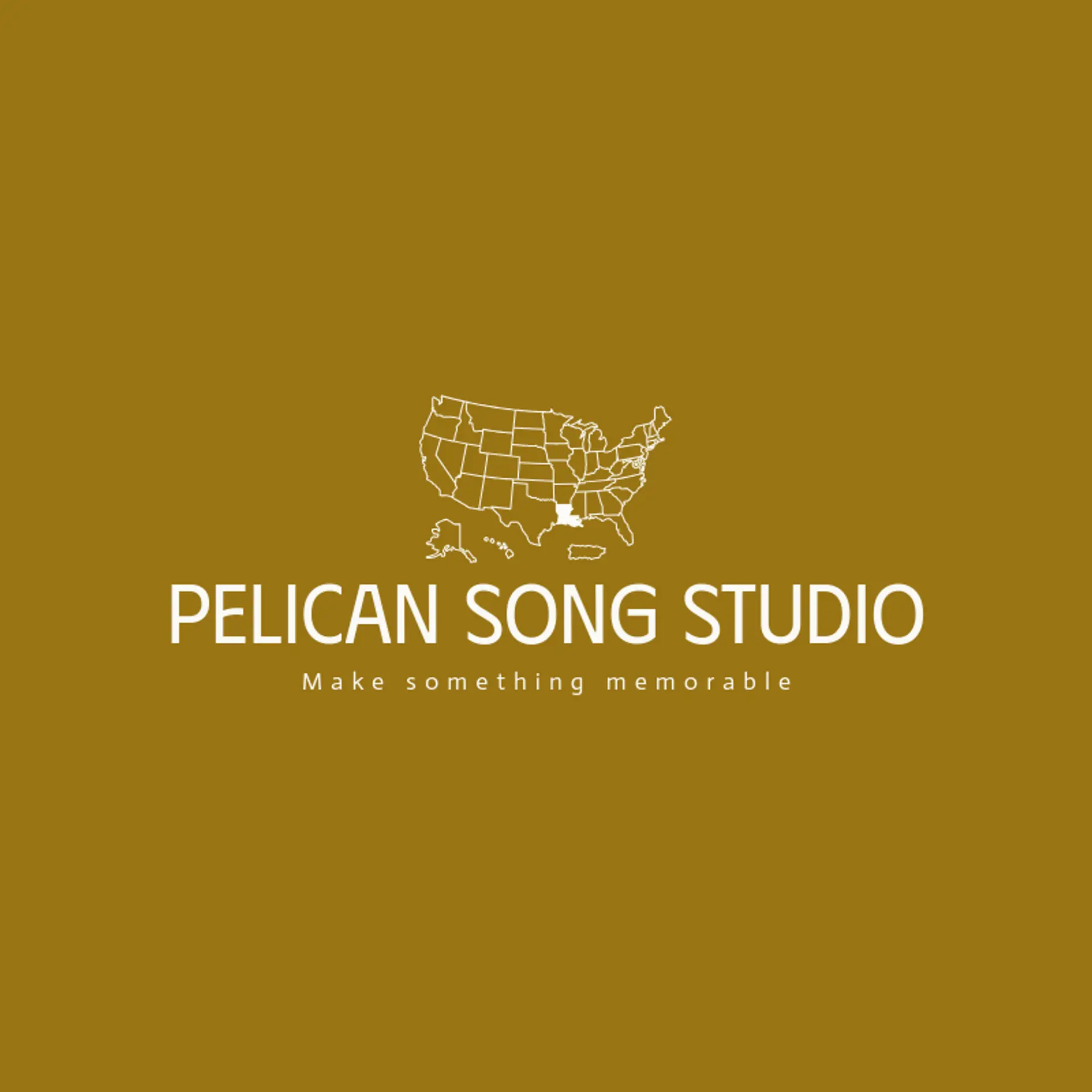 Pelican Song Studio logo for louisiana