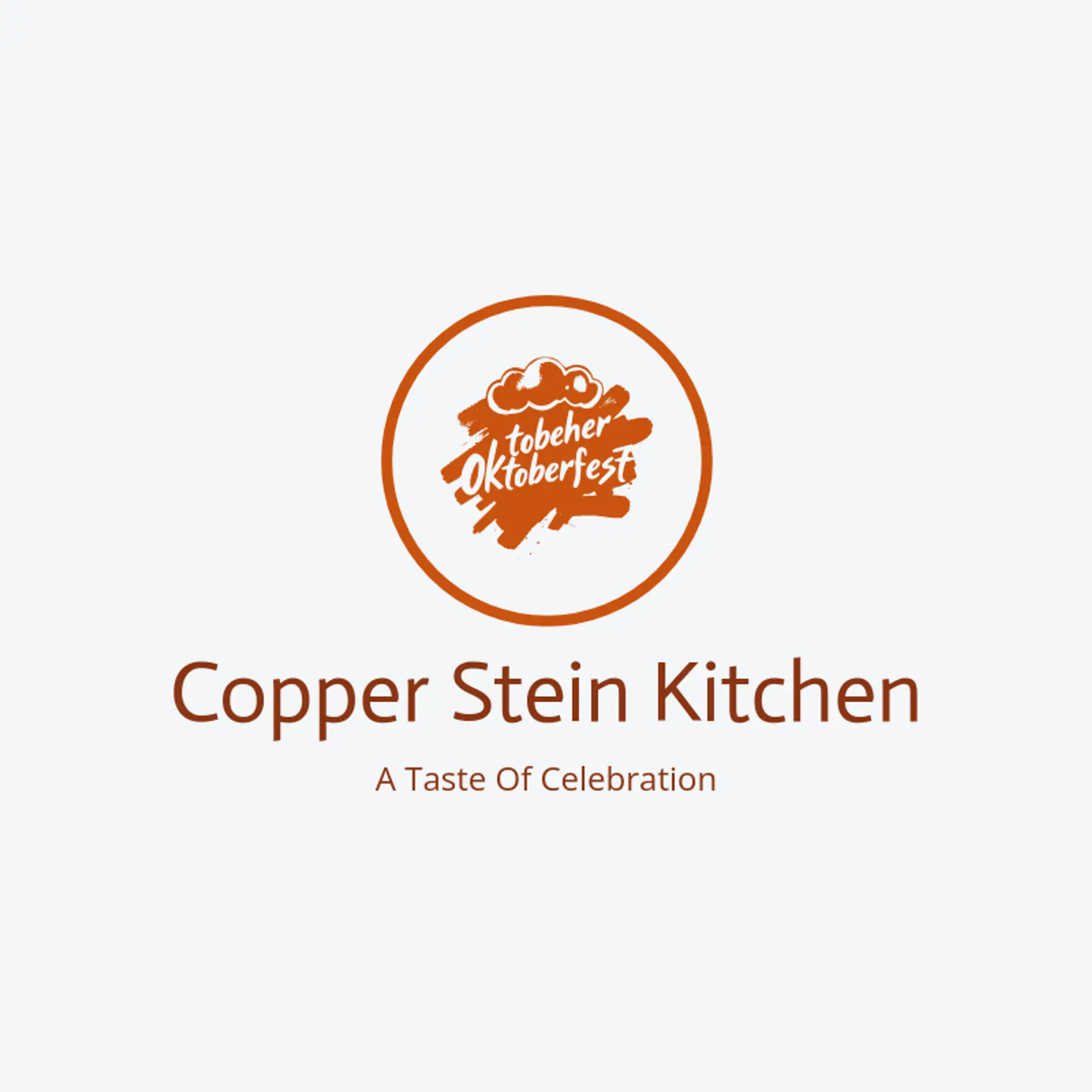 Copper Stein Kitchen logo for oktoberfest
