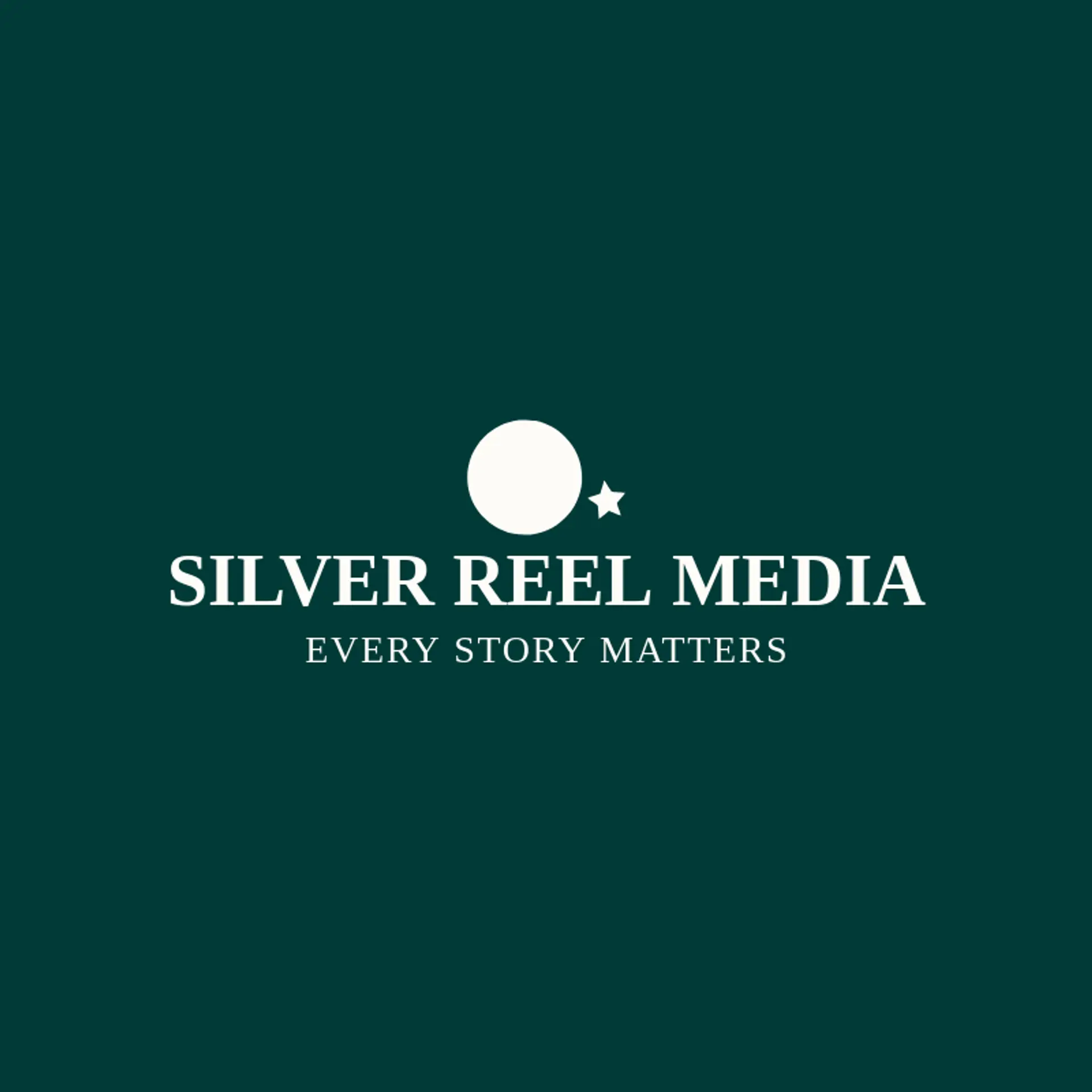 Silver Reel Media logo for media company