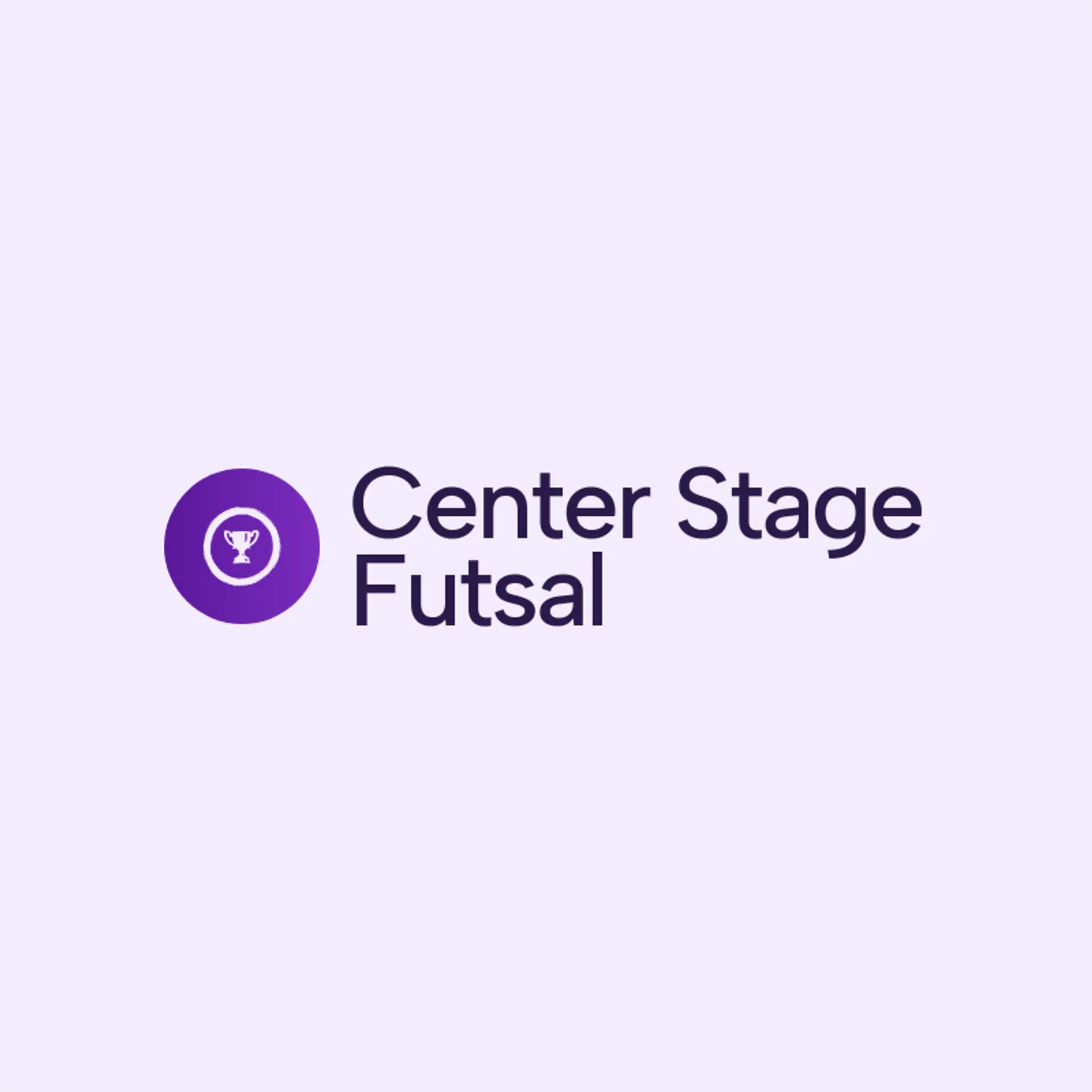 Center Stage Futsal logo for futsal