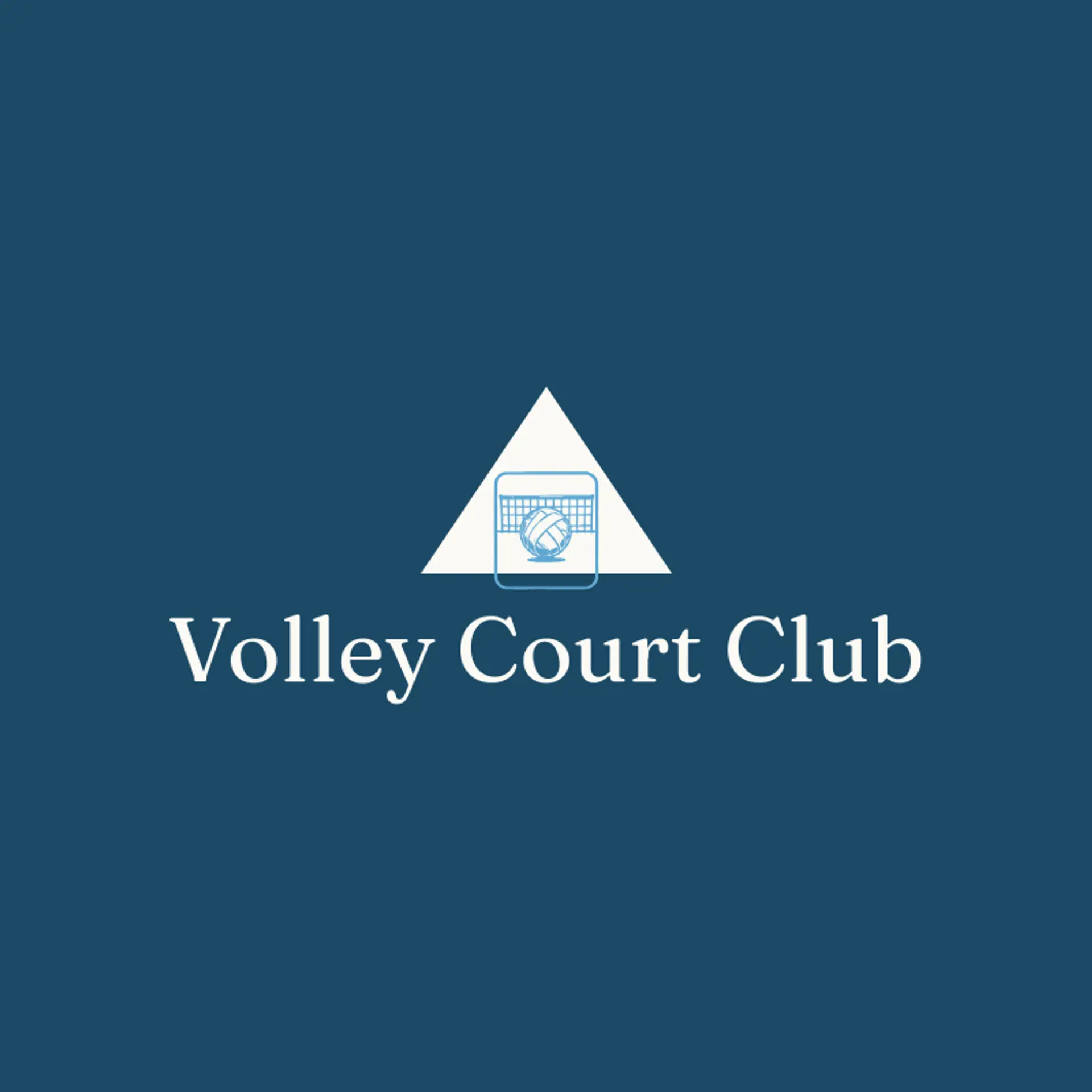 Volley Court Club logo for court