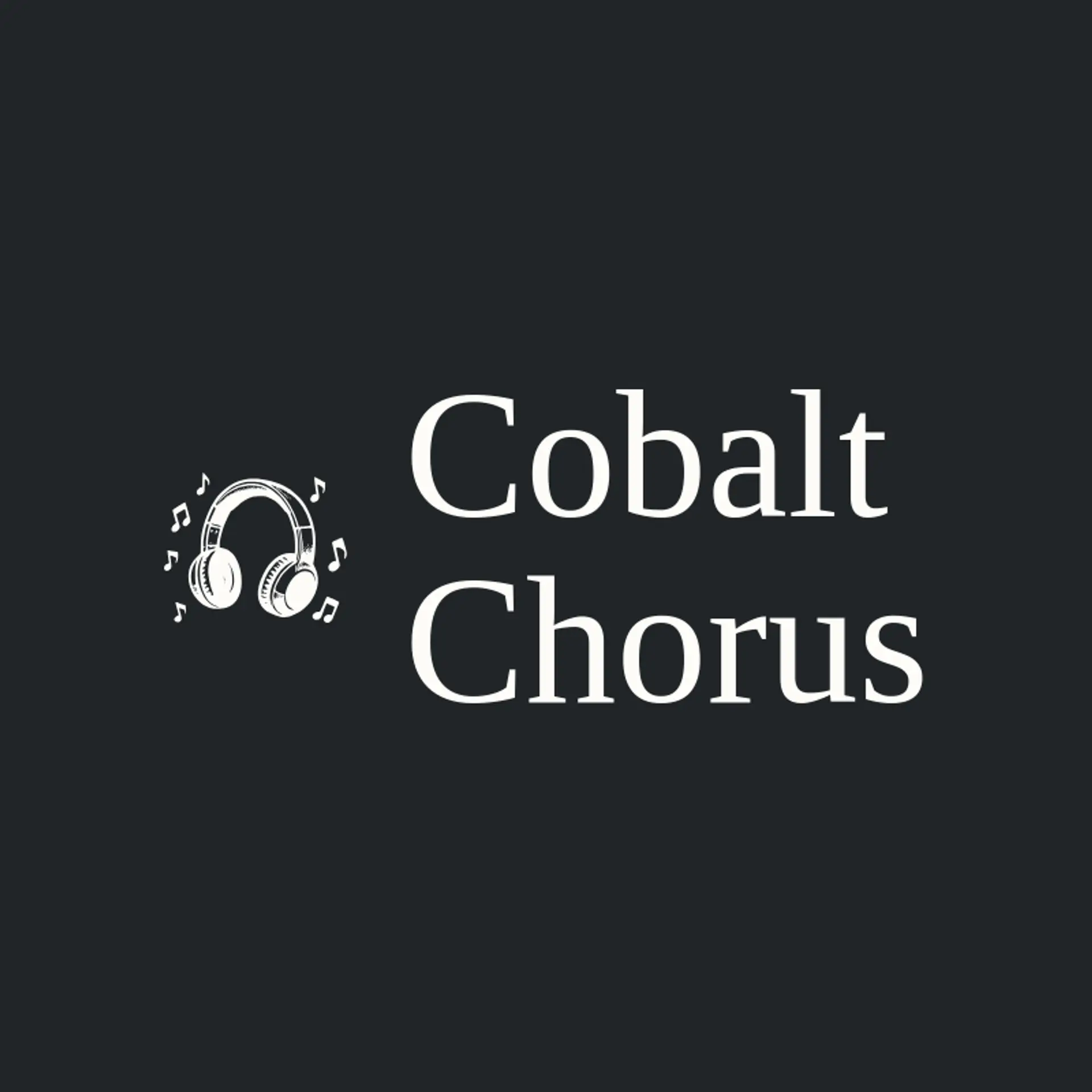 Cobalt Chorus logo for streamer