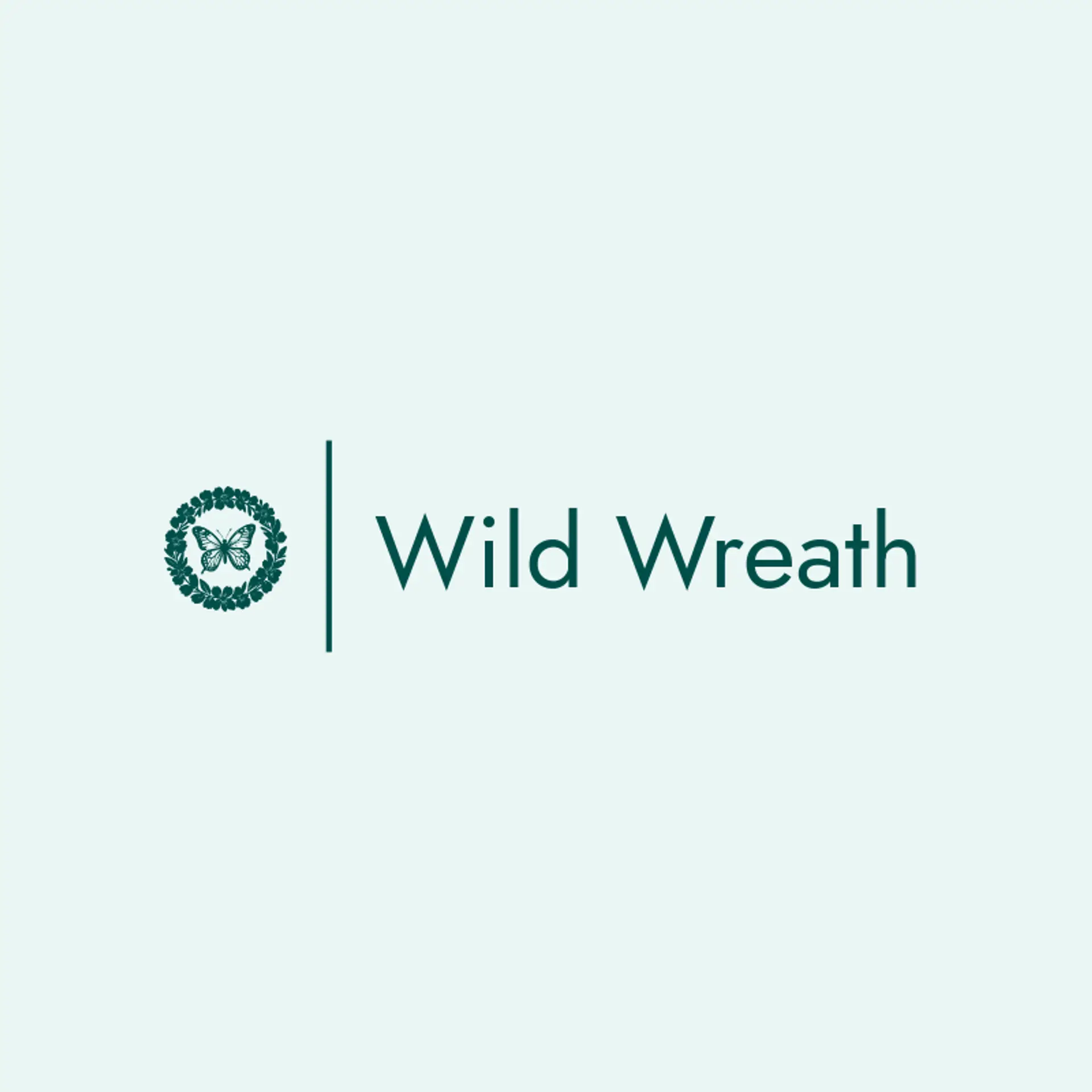Wild Wreath logo for flower