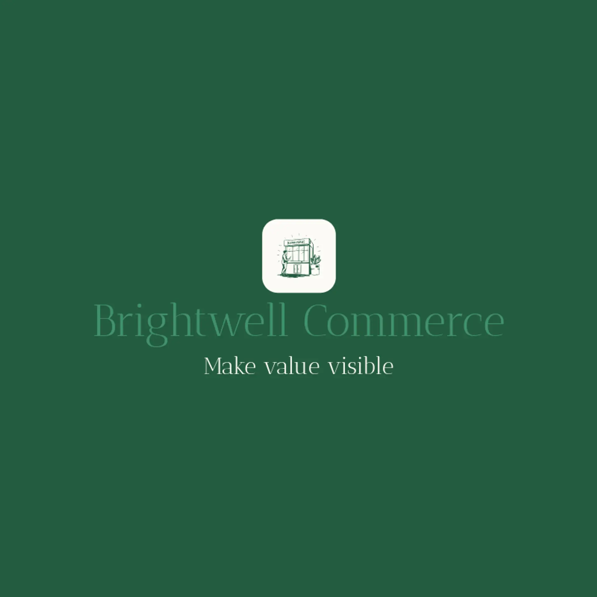 Brightwell Commerce logo for entrepreneur