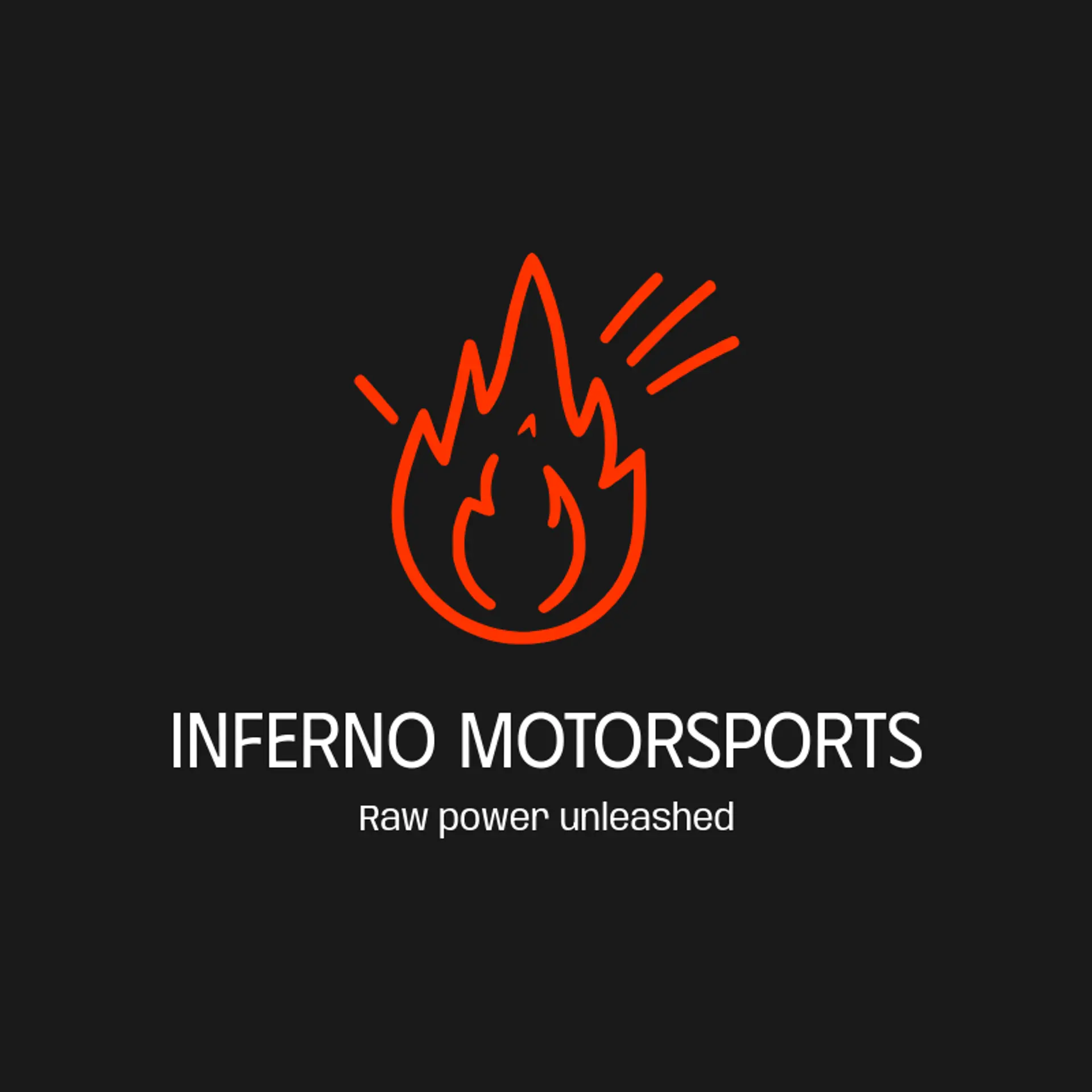 Inferno Motorsports logo for fire