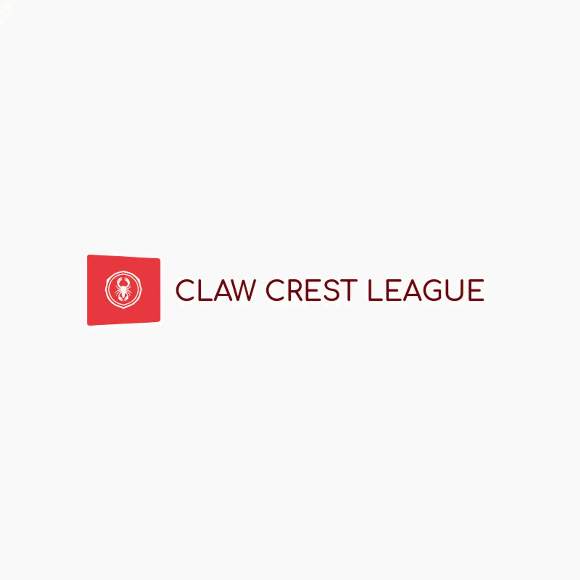 Claw Crest League logo for scorpion