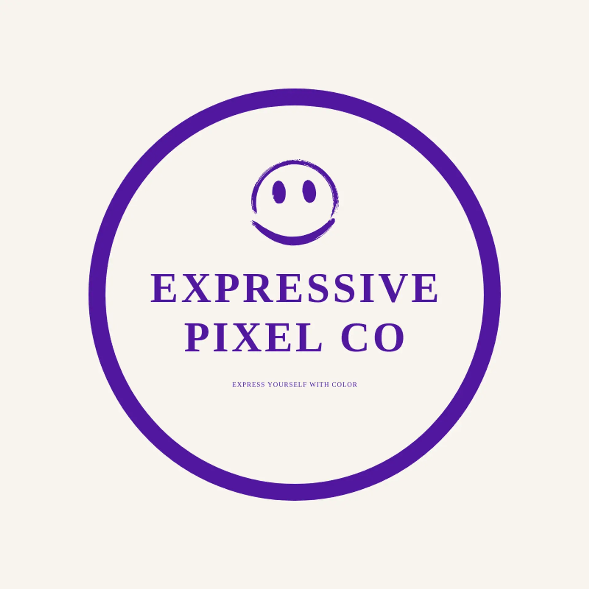 Expressive Pixel Co logo for emoji
