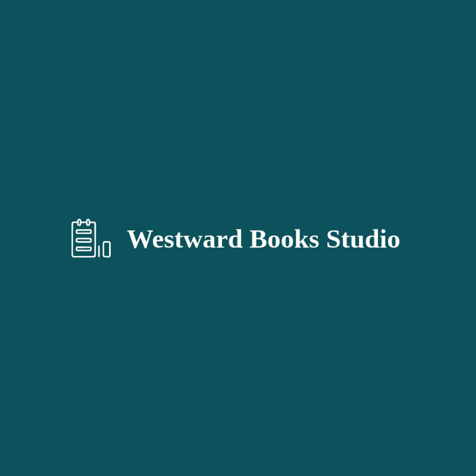 Westward Books Studio logo for ledger