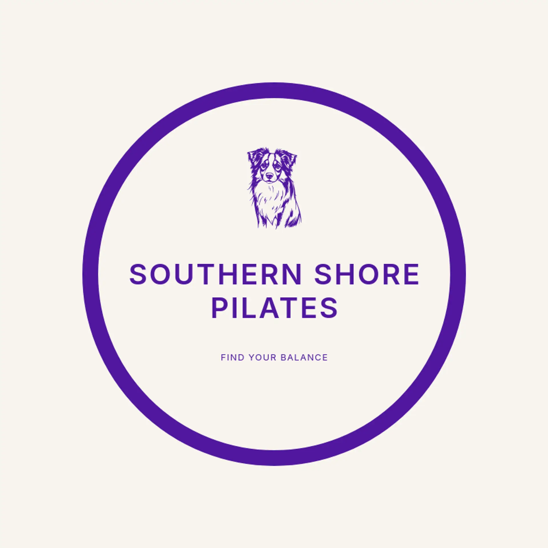 Southern Shore Pilates logo for aussie