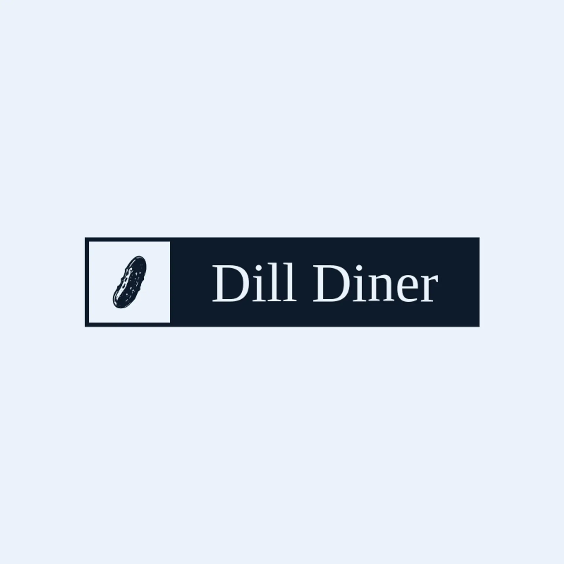 Dill Diner logo for pickle