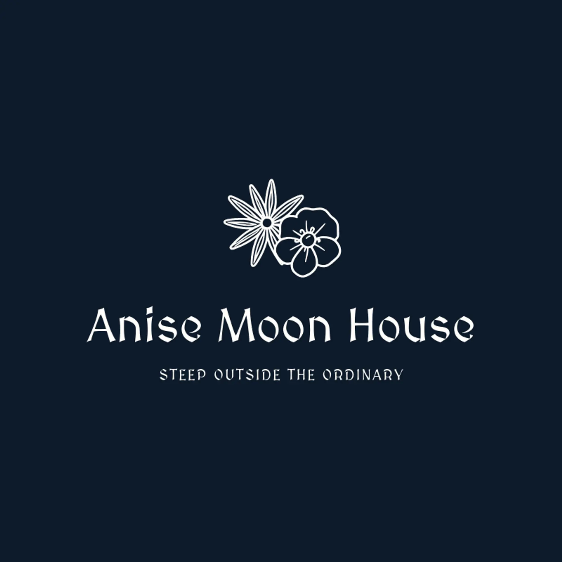 Anise Moon House logo for tea shop