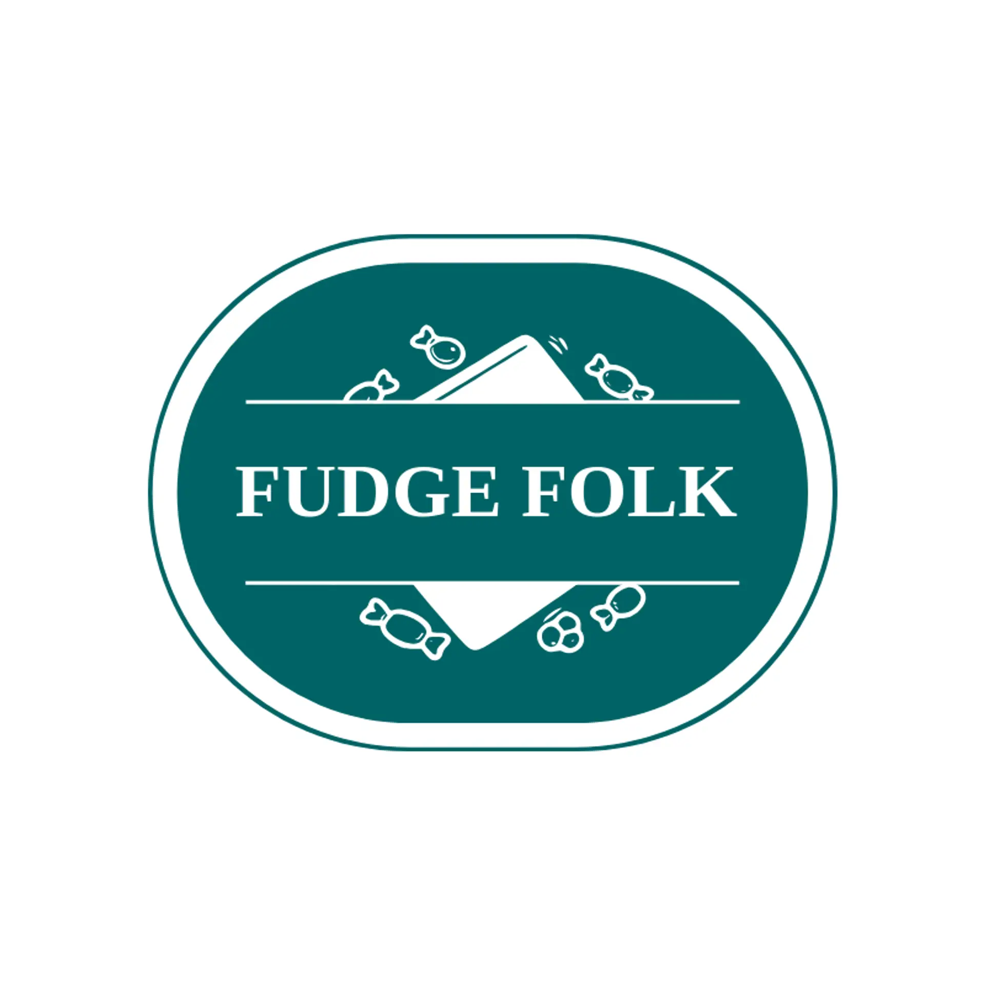 Fudge Folk logo for sweets