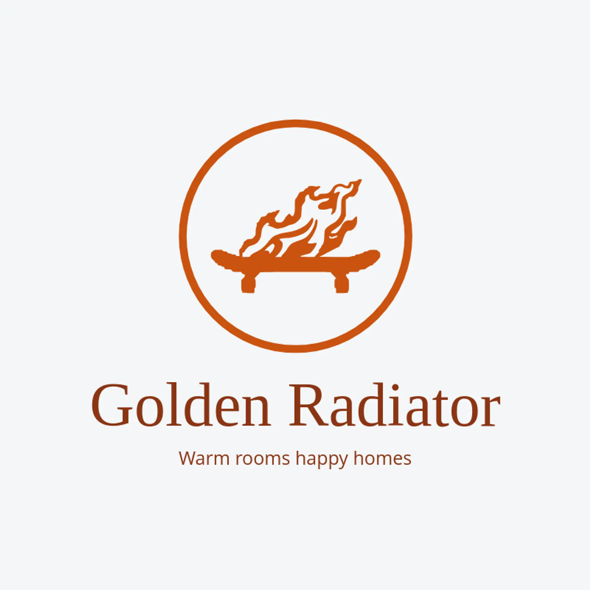 Golden Radiator logo for heat